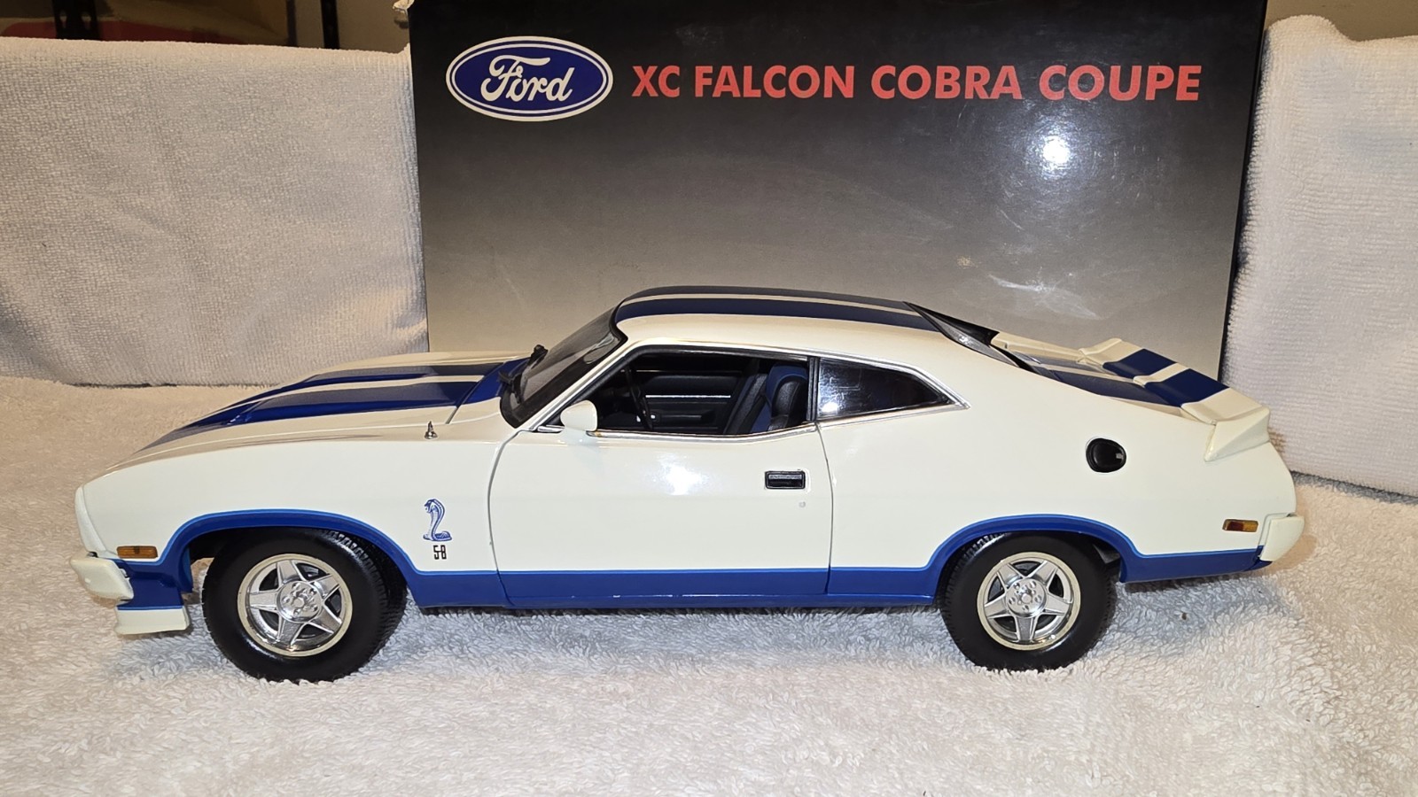 1/18 Autoart Ford XC Falcon Cobra Coupe, Beautiful,Rare,USED, See Description!!