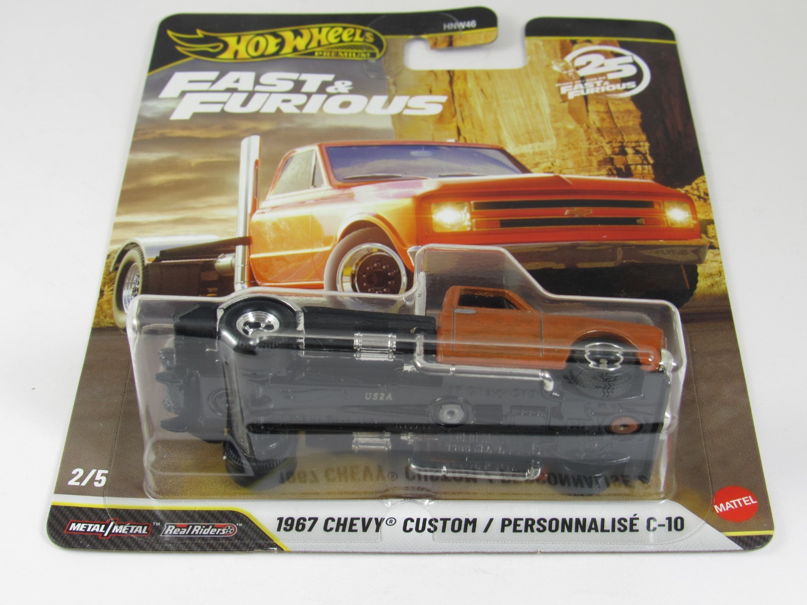 2026 Hot Wheels Fast & Furious: 1967 CHEVROLET C-10 C10 Custom Tow Truck Rig