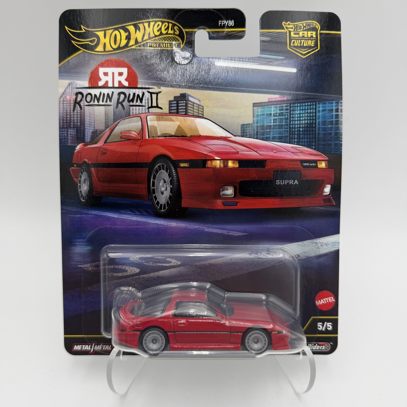 Hot Wheels Car Culture Ronin Run II 1:64 Diecast Lot 5 Cars Real Riders New