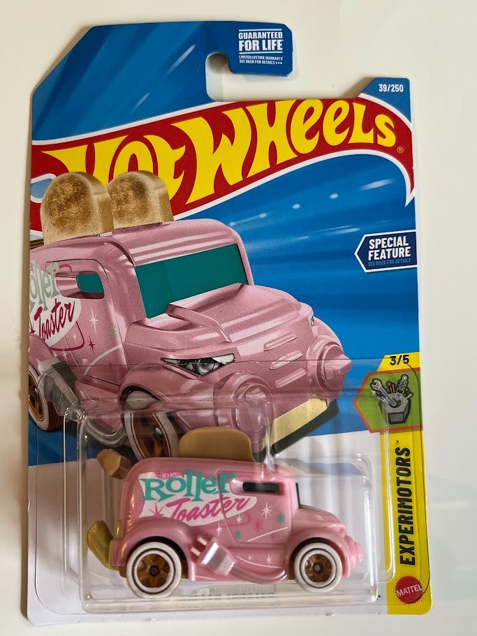 HOT WHEELS ~ EXPERIMOTORS ~ 3/5 ~ ROLLER TOASTER ~ #39/250 ~ 2026