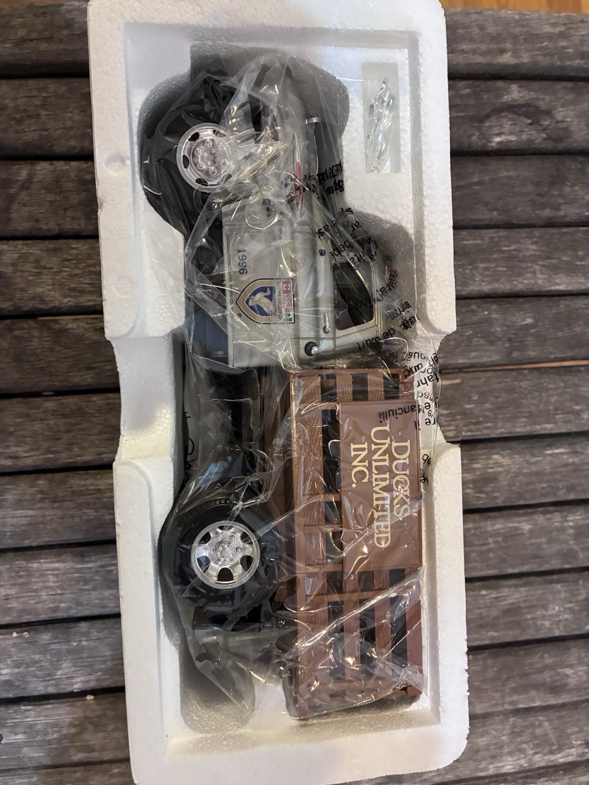 1957 Chevrolet Stake Truck Diecast Metal Replica- Ducks Unlimited-