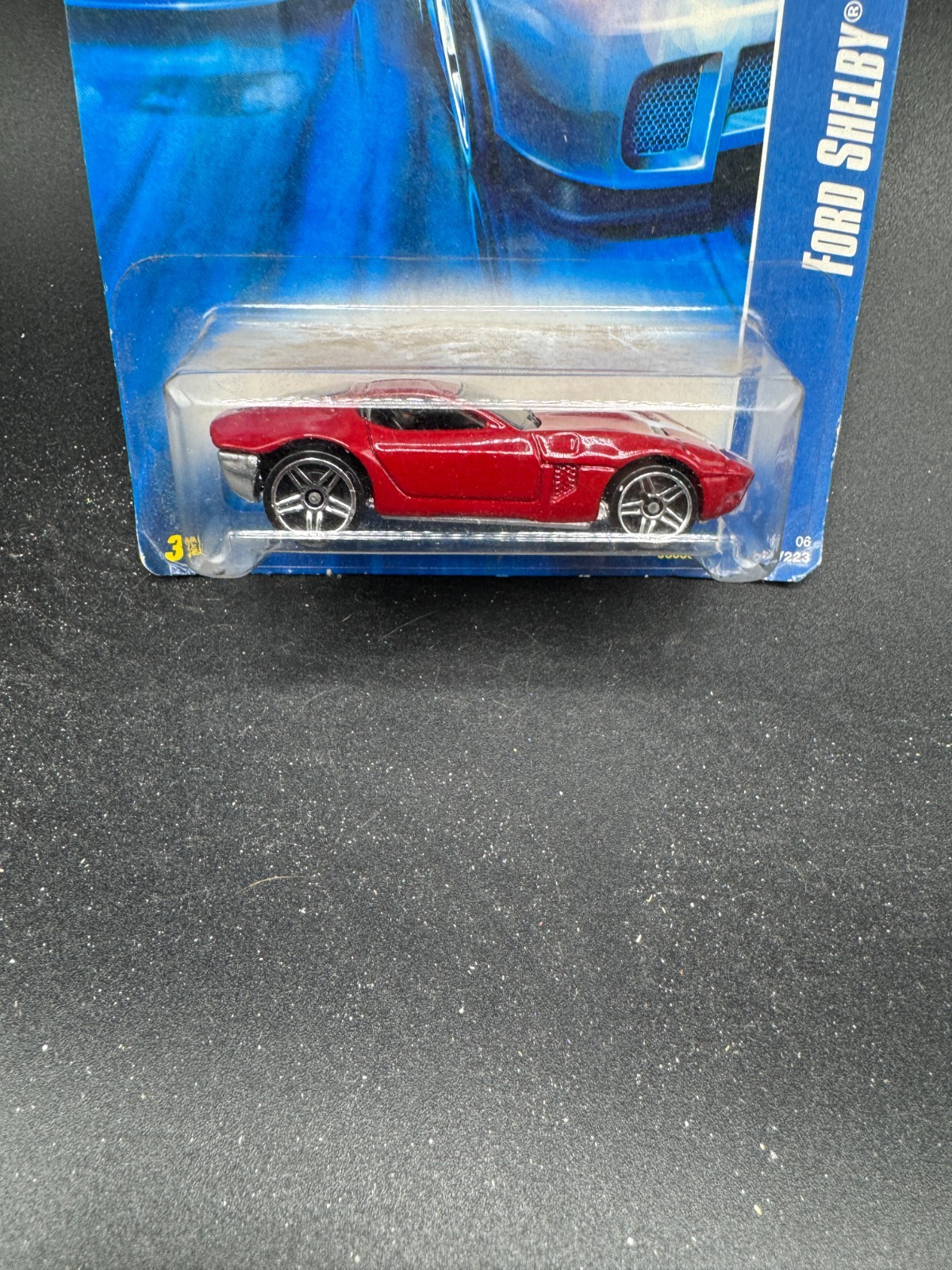 2006 Hot Wheels Collector #206 FORD SHELBY GR-1 CONCEPT RedC3