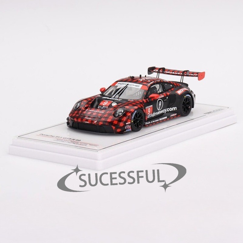 TSM 1/43 Porsche 911 GT3 R Pfaff Driveway.com #9 Diecast Model TSM430743