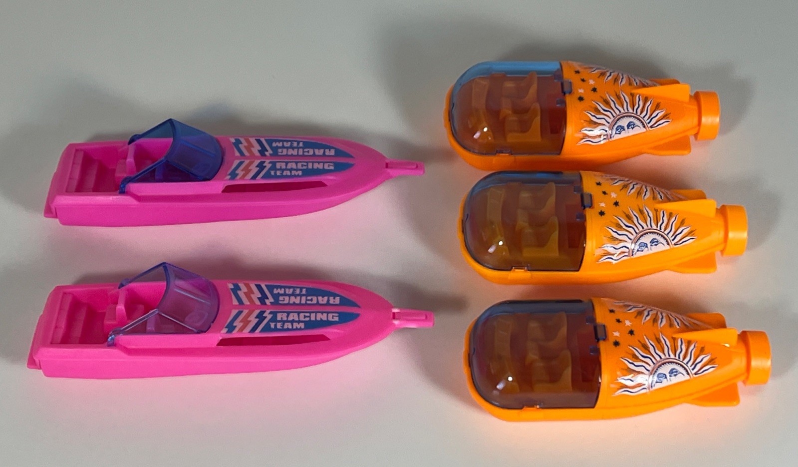 Majorette Bonus Pack 300 Series Speed Boat Submarine Lot Of 5