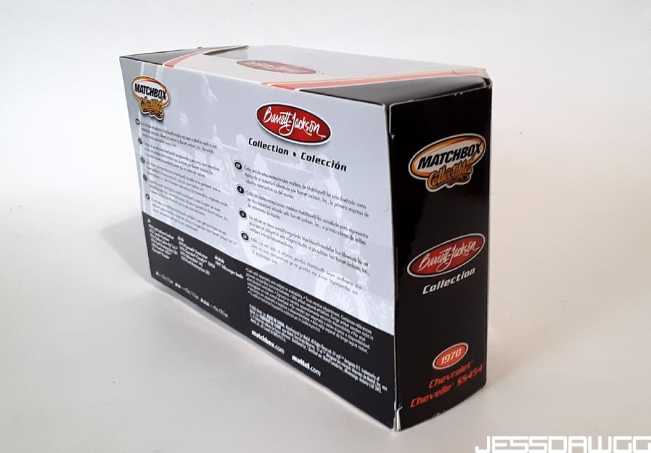 new 1970 Chevrolet Chevelle SS454 car 1:43 Barrett Jackson Matchbox Collectibles
