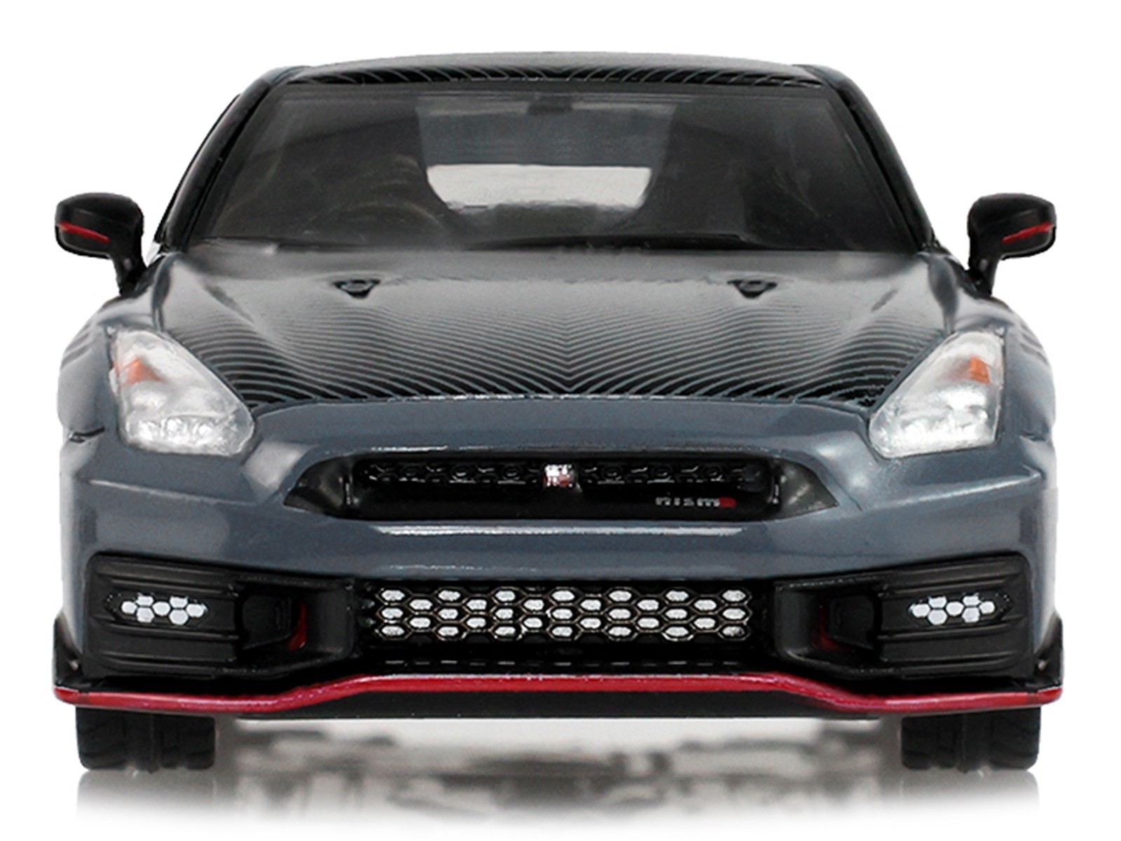 2024 NISSAN GT-R (R35) NISMO RHD STEALTH GRAY 1/64 MODEL BY GREENLIGHT 235110 C