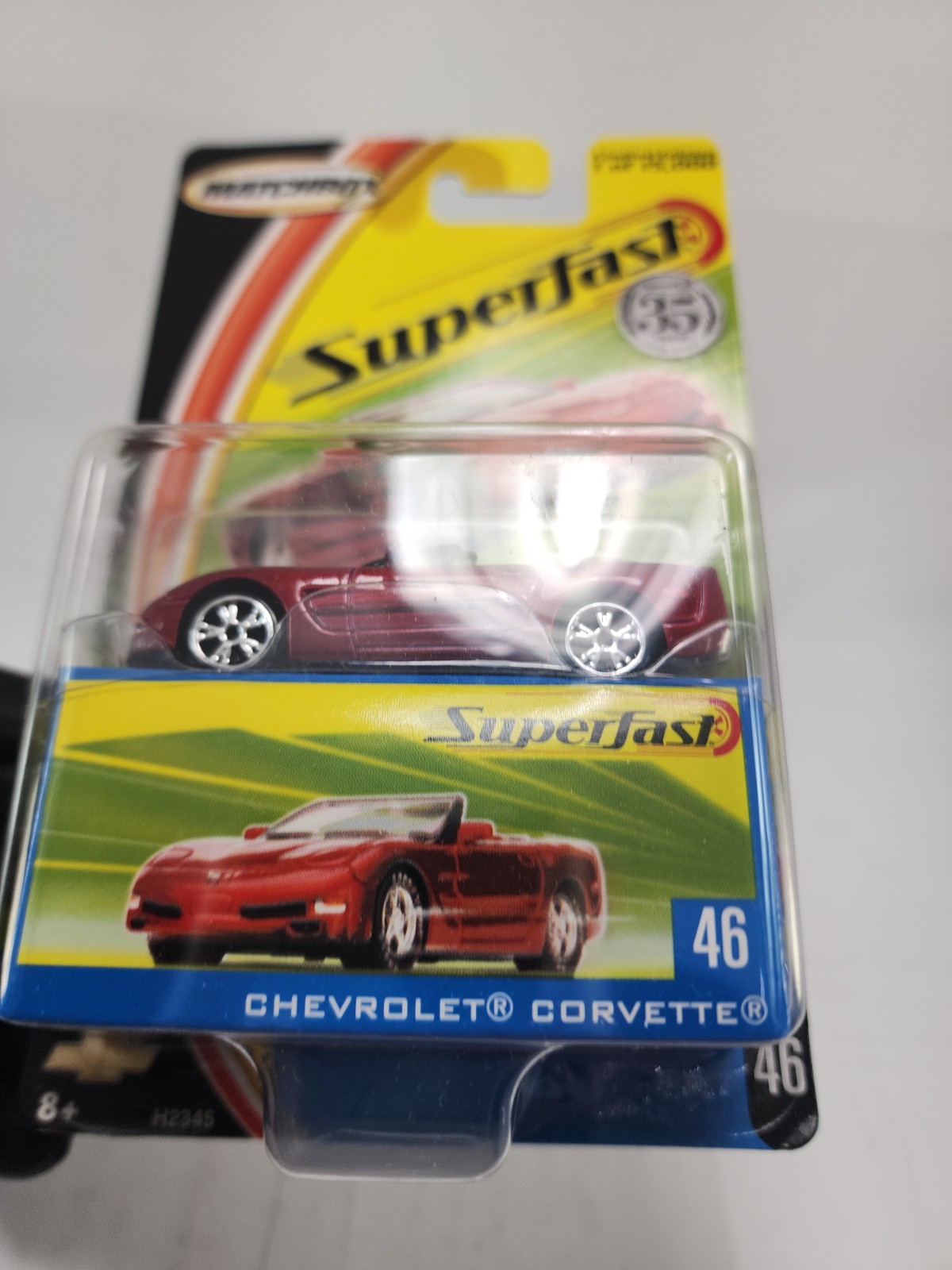 Matchbox Superfast Red 1957 Chevrolet Corvette 1:64 Diecast Red Limited New