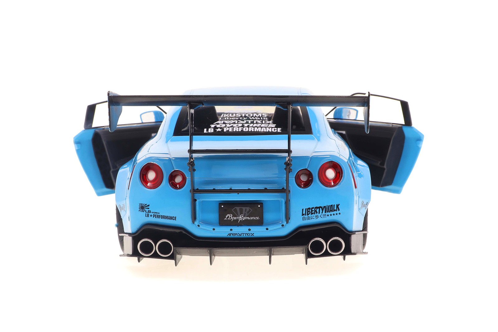 2023 NISSAN GT-R (R35) LIBERTY WALK BODY KIT 2.0 1/18 DIECAST SOLIDO S1805817