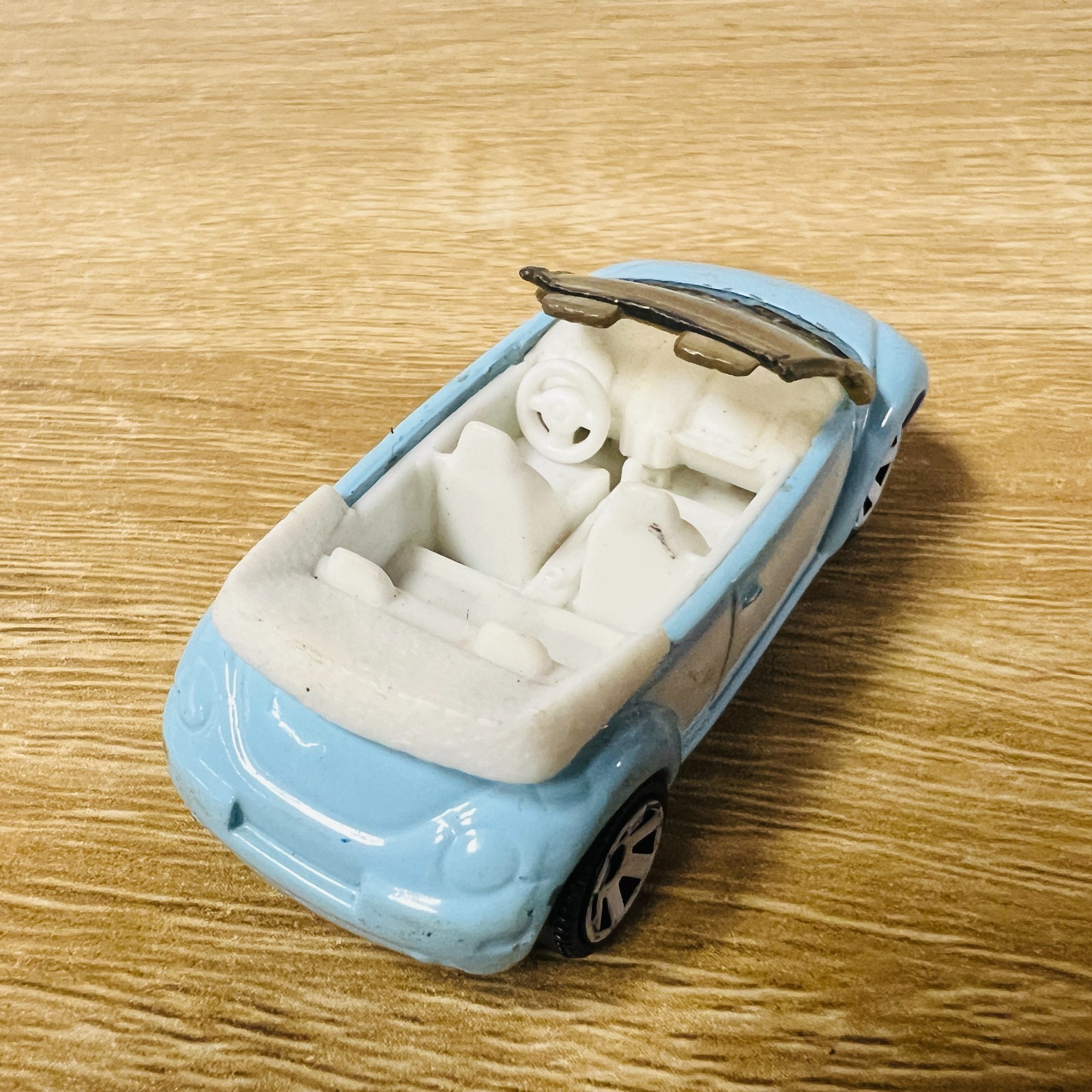 Volkswagen VW Concept 1 Beetle Convertible Light Blue White 2011 Classics 5 Pack
