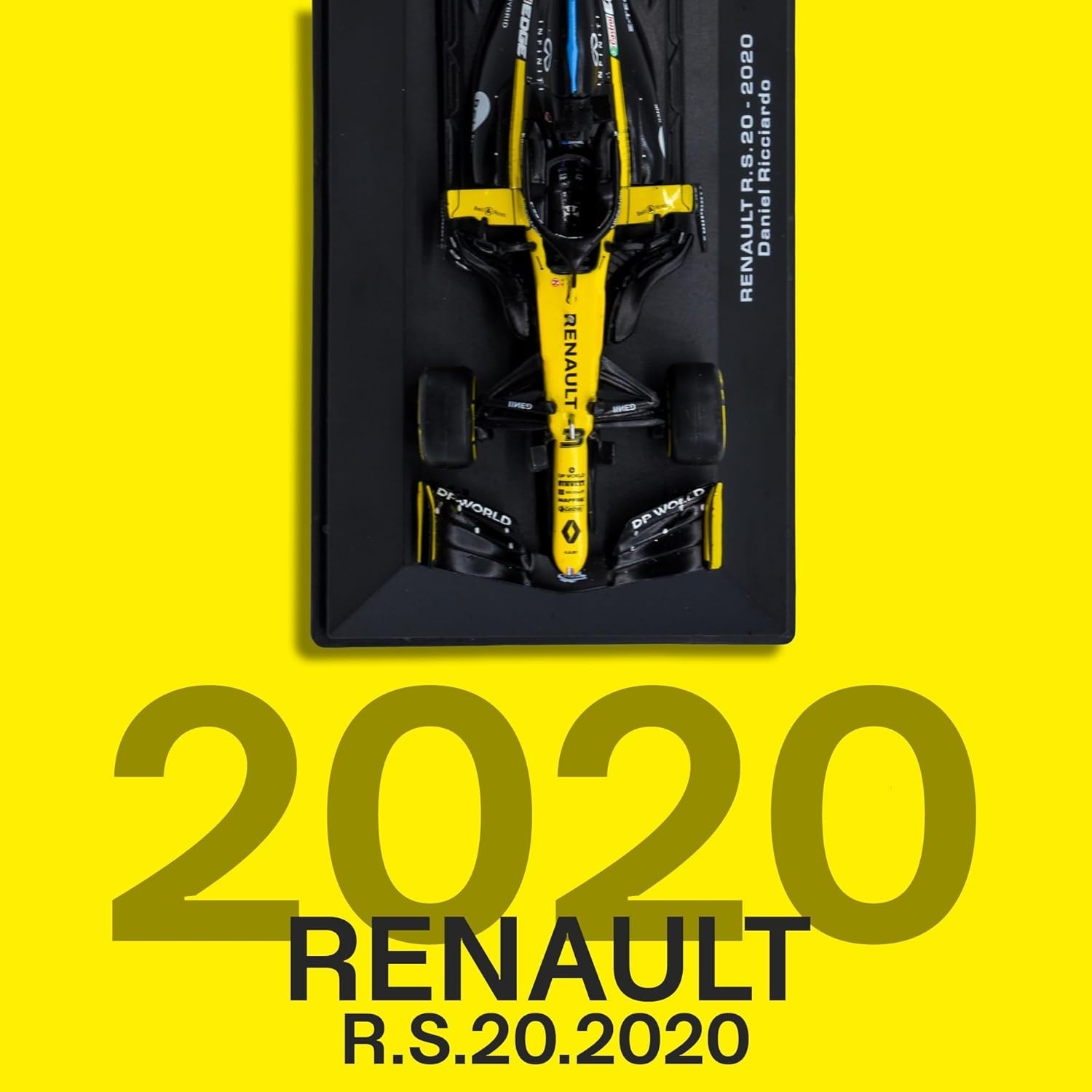 1:43 Scale Diecast Model of Renault RS20 F1 – Ricciardo & Ocon Collector’s Car