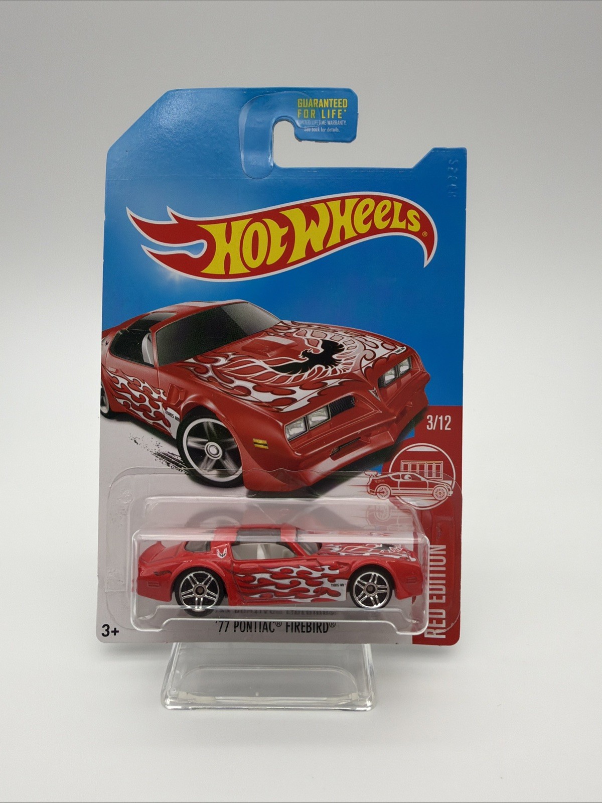2016 Hot Wheels RED EDITION ’77 PONTIAC FIREBIRD TARGET EXCLUSIVE #3 Protector