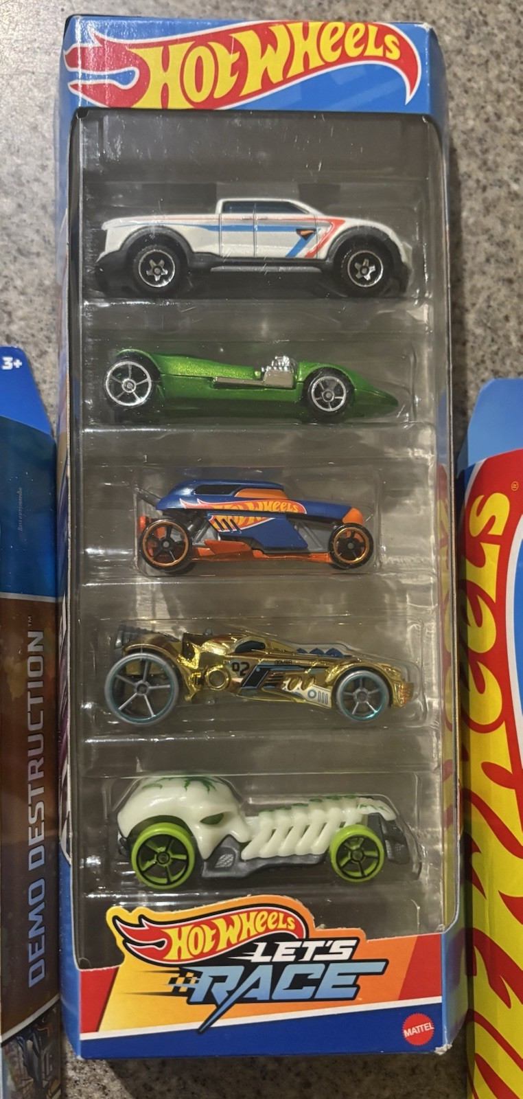 Hot Wheels Lot Of 5 Mattel Toy Car 5 Pack Racers Brand New Toys Variety-Read NIB