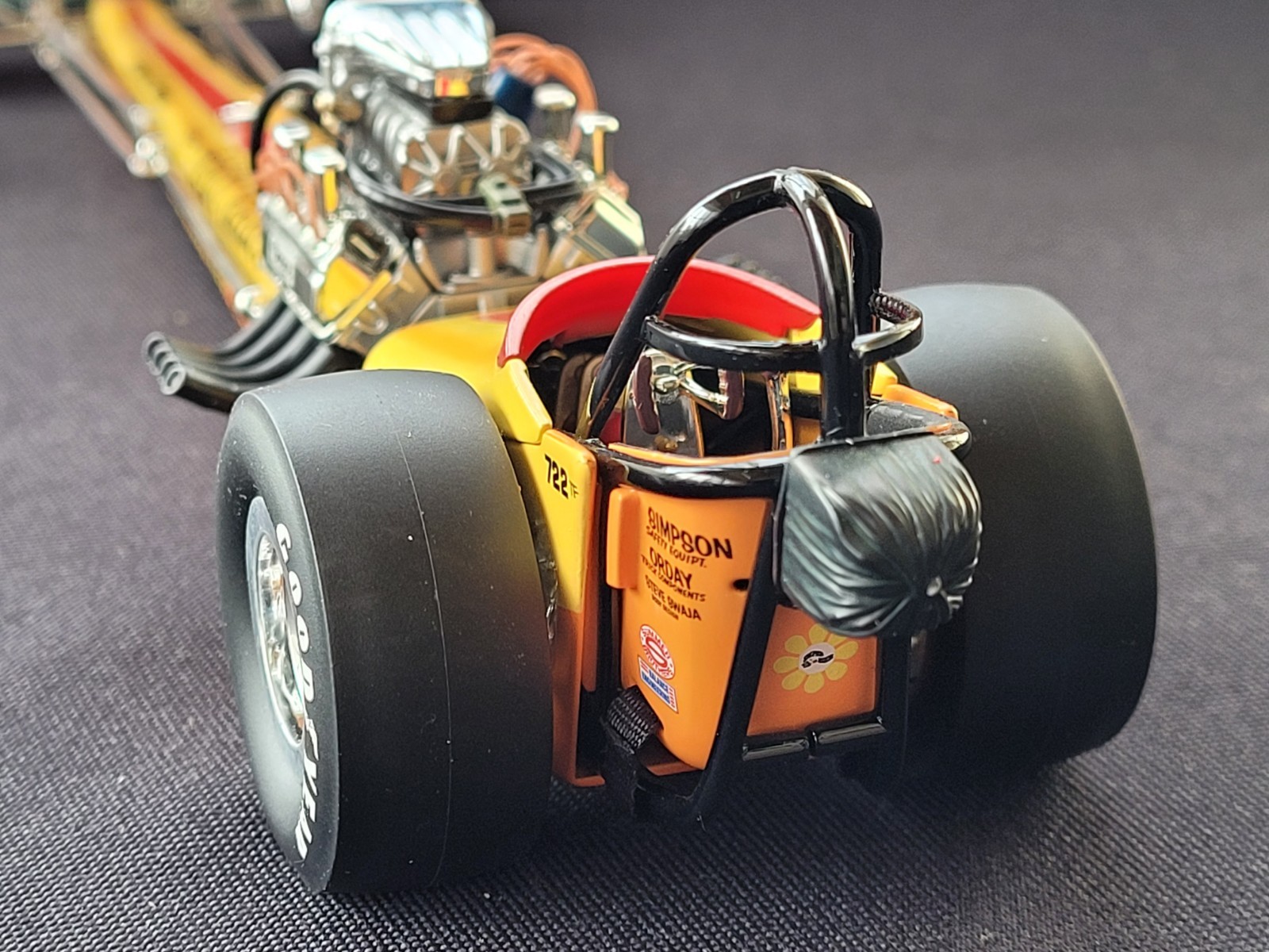 1320 The Fuelers Tony Nancy Signed Box 1:24 Diecast Dragster 4350/5000