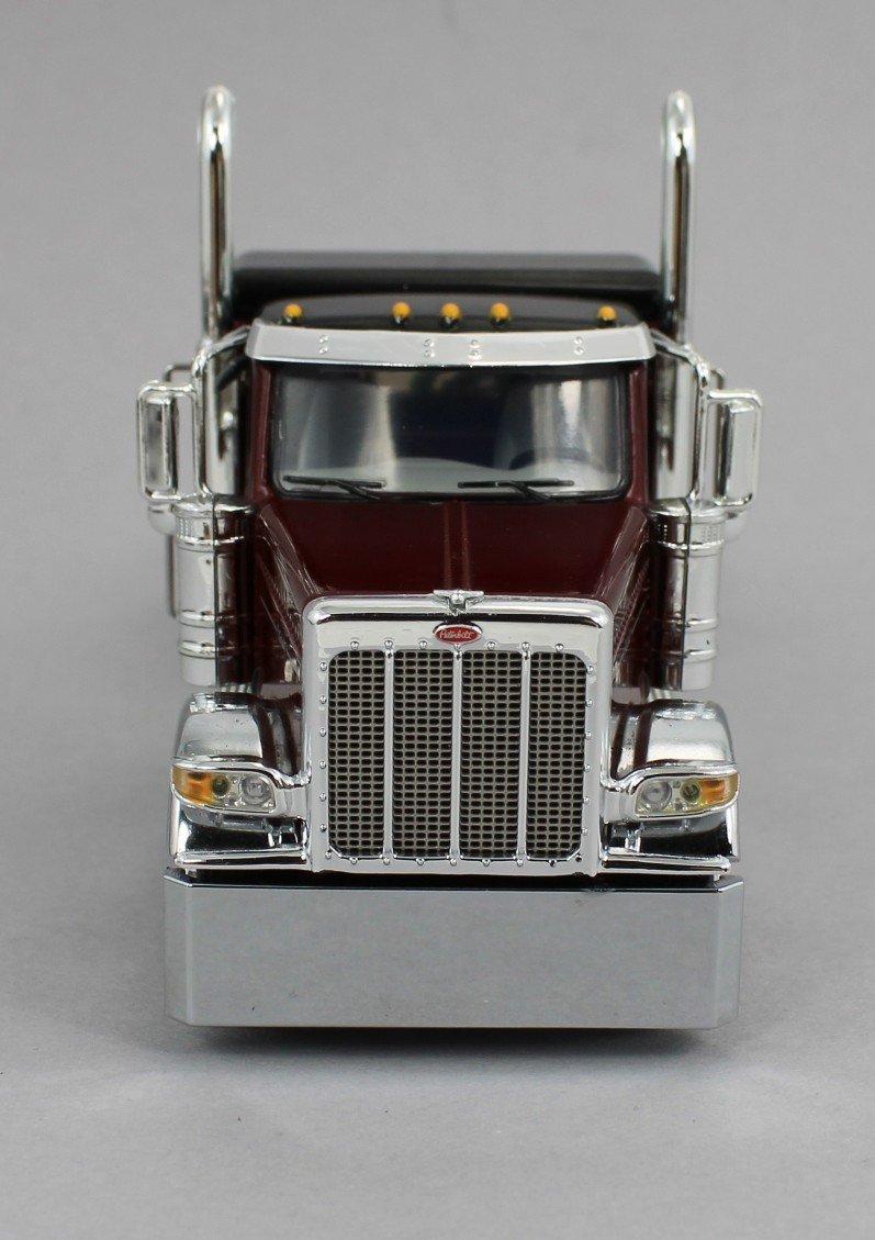 DCP 1:64 *RED* Peterbilt 589 58″ Flattop w/53′ VAN TRAILER *NIB*