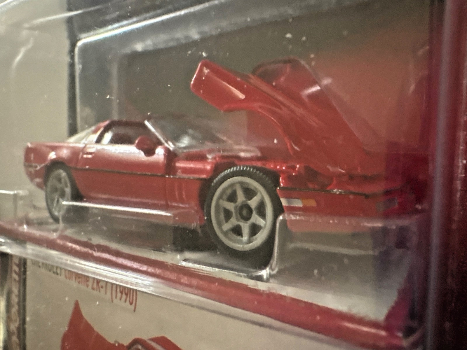 Majorette CHEVY CORVETTE ZR1 King of the Hill red approx 1:64 sealed new