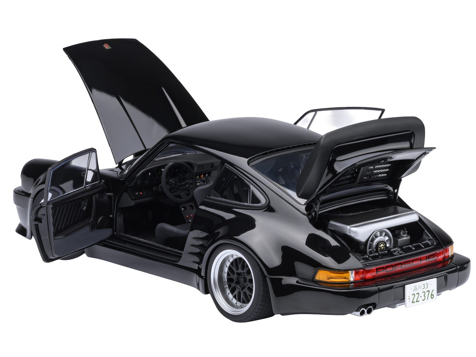 PORSCHE 911 (930) TURBO “BLACKBIRD – WANGAN MIDNIGHT #1” 1/18 BY AUTOART 78158