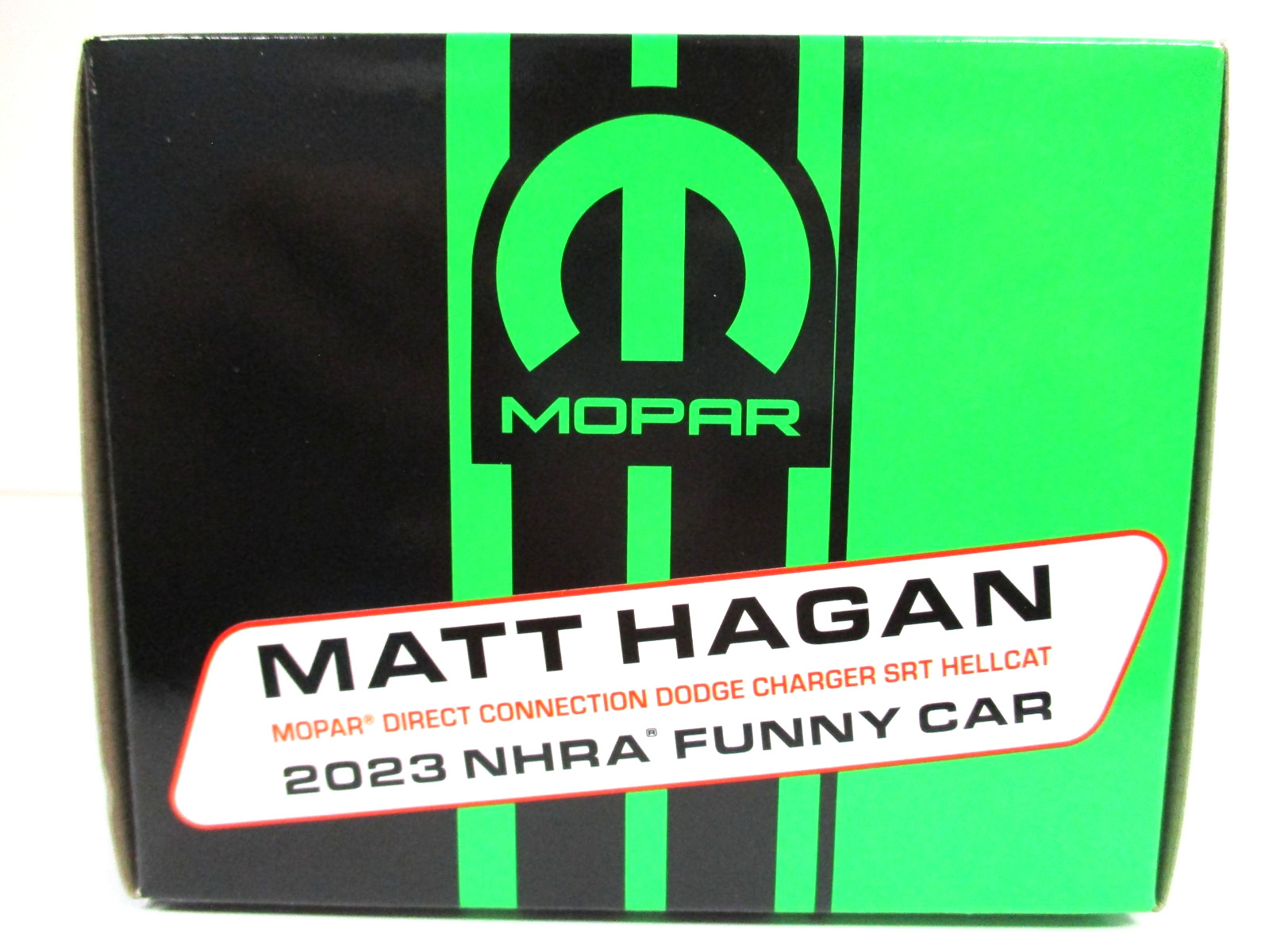 RC2 AUTO WORLD MATT HAGAN – MOPAR SRT 2023 DODGE CHARGER NHRA FUNNY CAR – 1/24