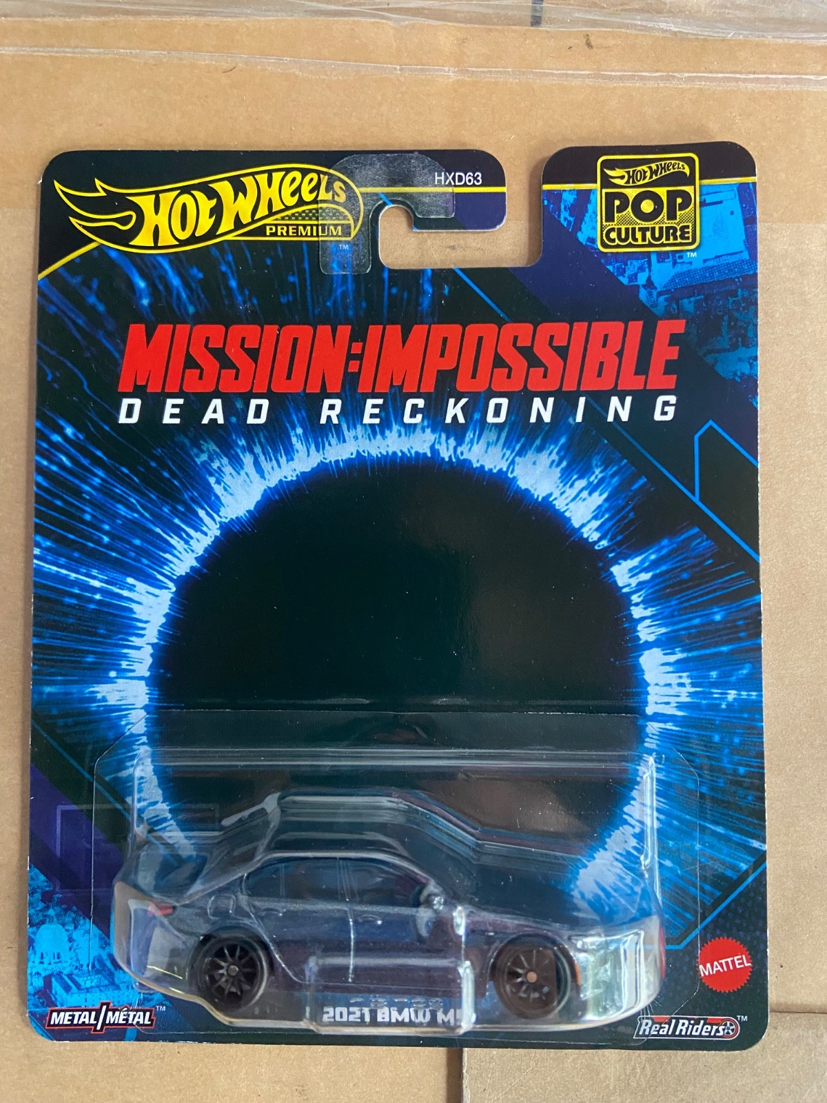 Hot Wheels BMW M5 2021 Mission Impossible Dead Reckoning HXD63-956L 1/64
