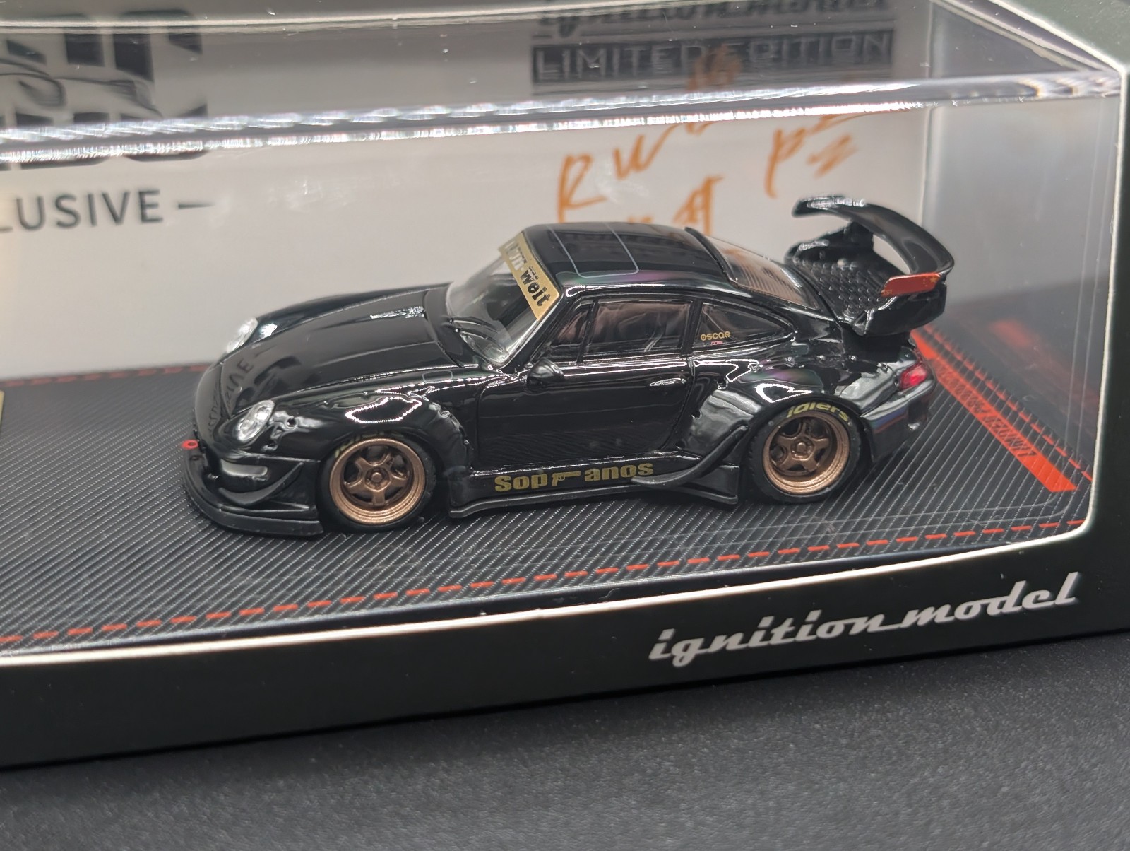 1:64 Ignition Model CLDC Limited Edition Porsche RWB 993 Sopranos 3016/3024