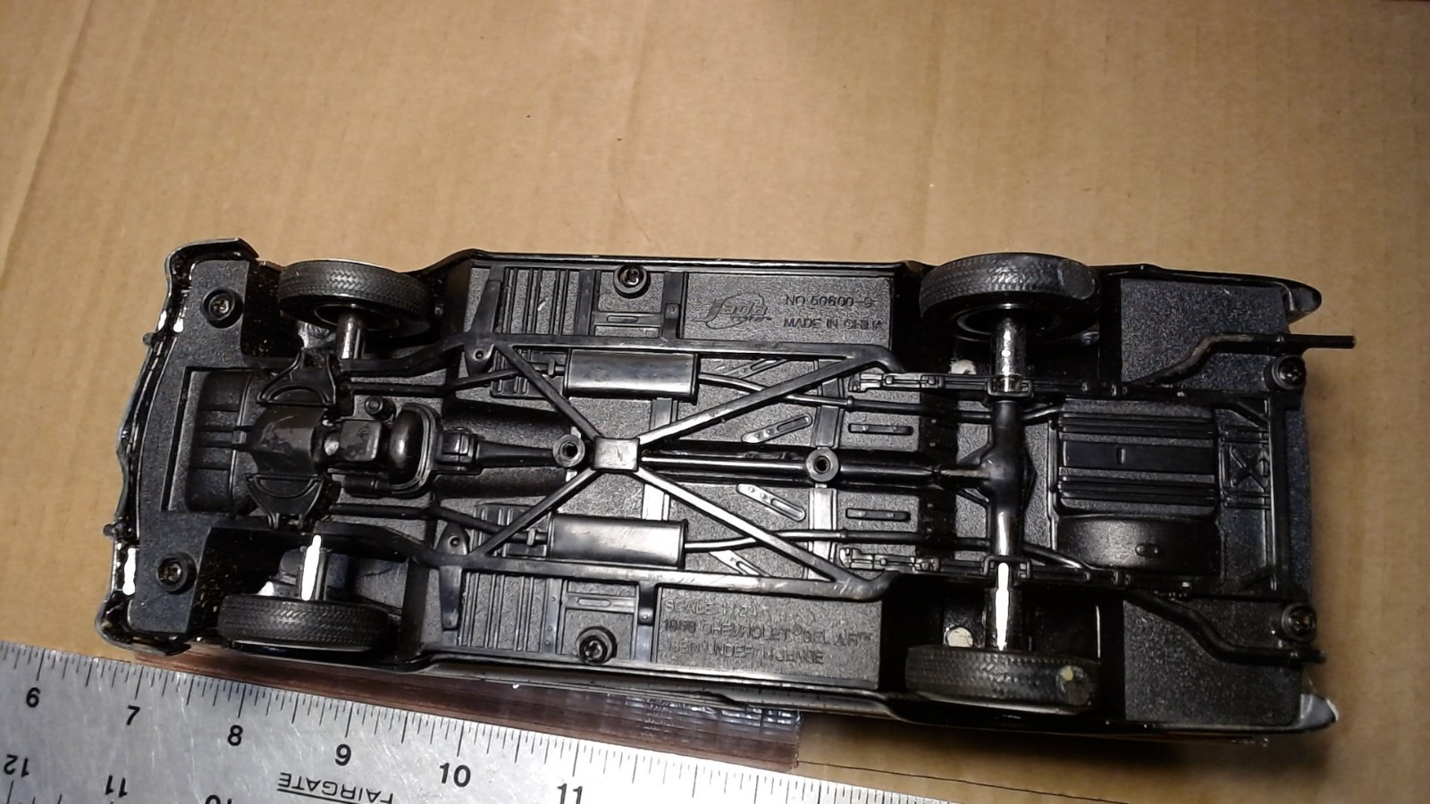 Jada Toys 1/24 Road Rats1956 Chevrolet Bel Air Diecast China Silver&Black