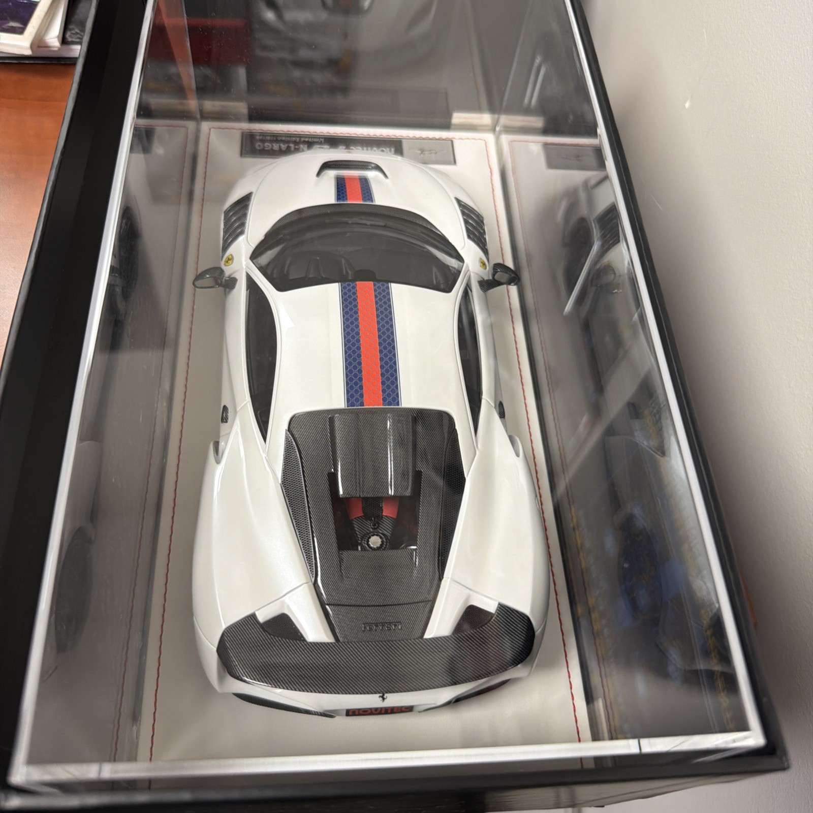 1/18 Ivy Models F8 Novitec in Pearl White with Red stripes 118/199 pcs