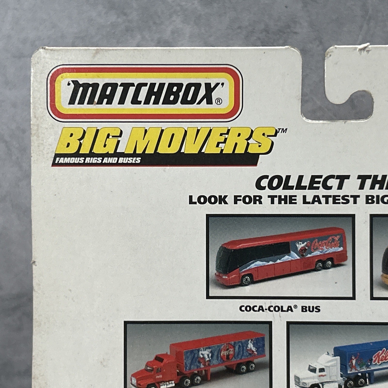 Vintage 1999 Mathbox Big Movers McDonalds Tractor Trailer Semi Truck NIP Mattel