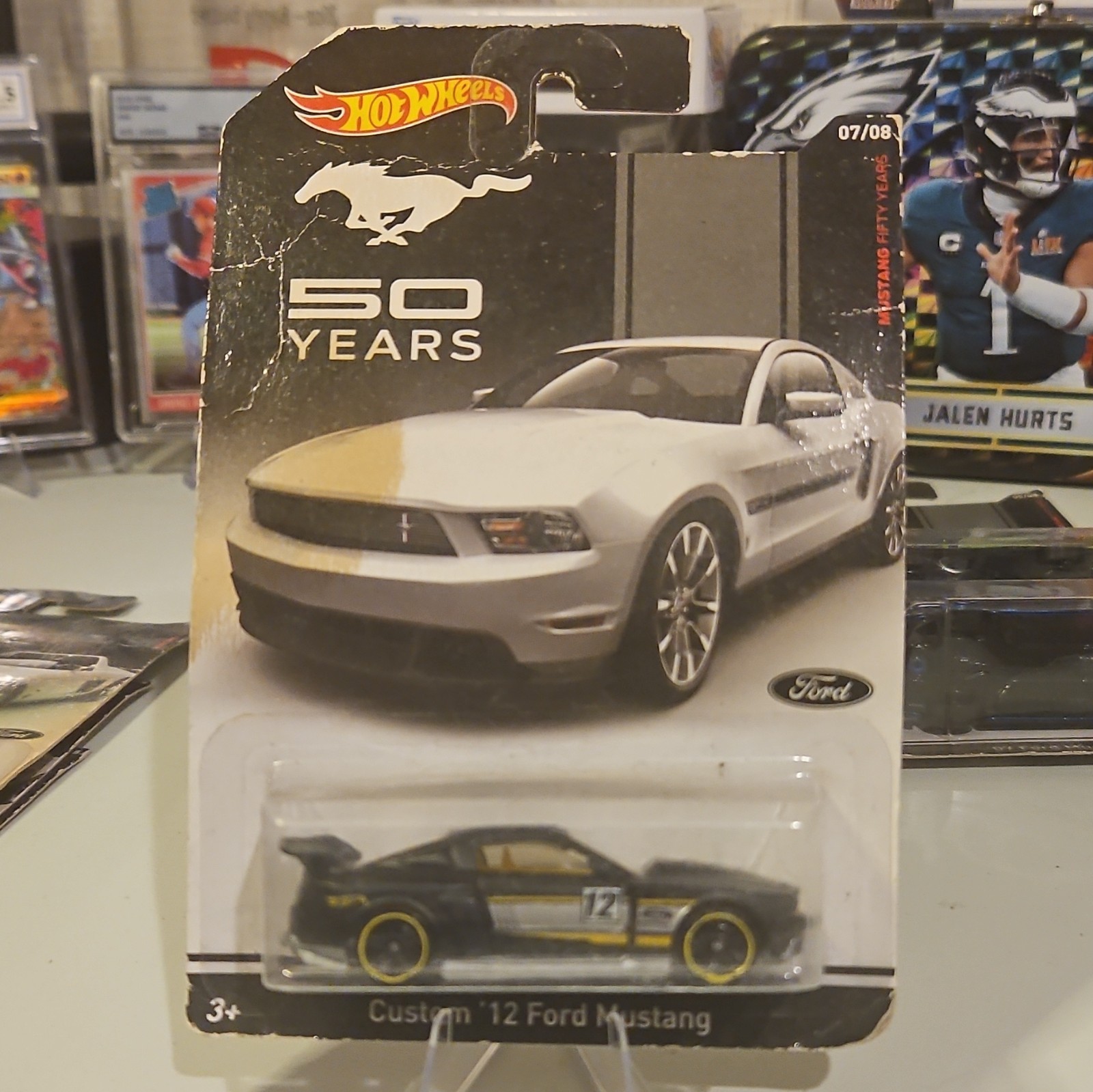 Hot Wheels 50 Years of Mustang Set of 8 SEALED (Damaged Cards)
