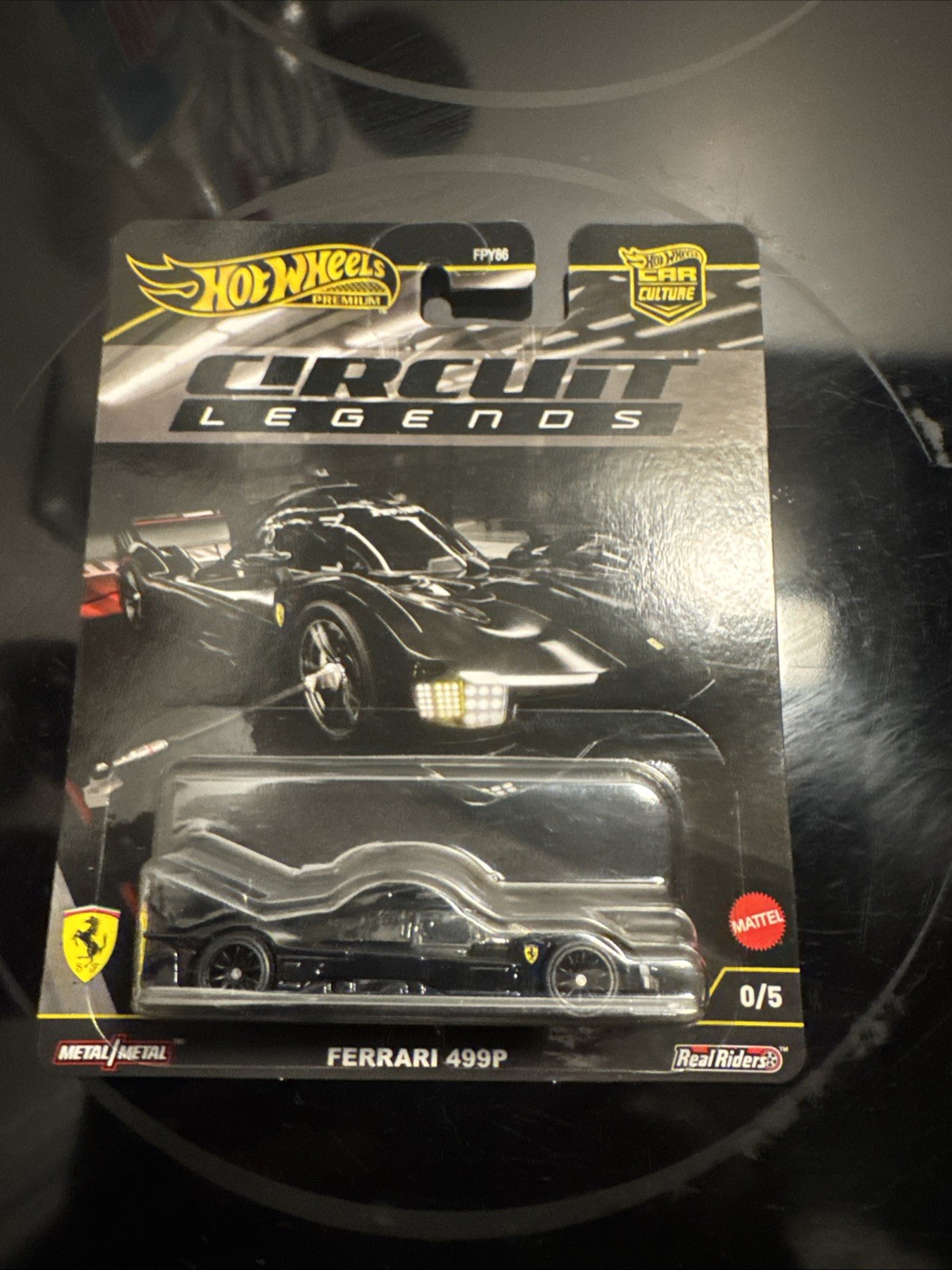 Hot Wheels Ferrari 499P Circuit Legends 🔥CHASE 🔥Premium + Protector