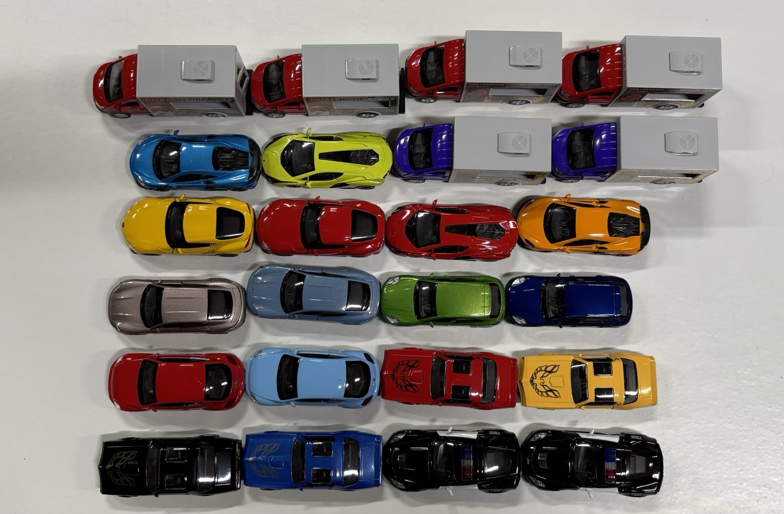 24Ct JFL Enterprises Jacent Die Cast Collector Car Assortment 20350 Assortment F