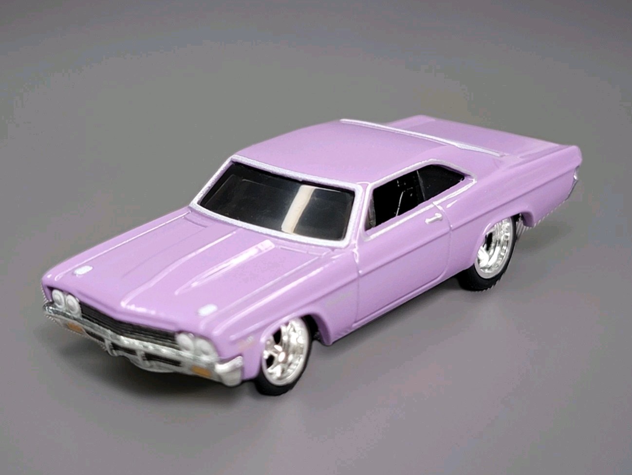 HOT WHEELS PREMIUM FAST AND FURIOUS 1966 Chevy Impala Purple Diecast 1:64 Scale