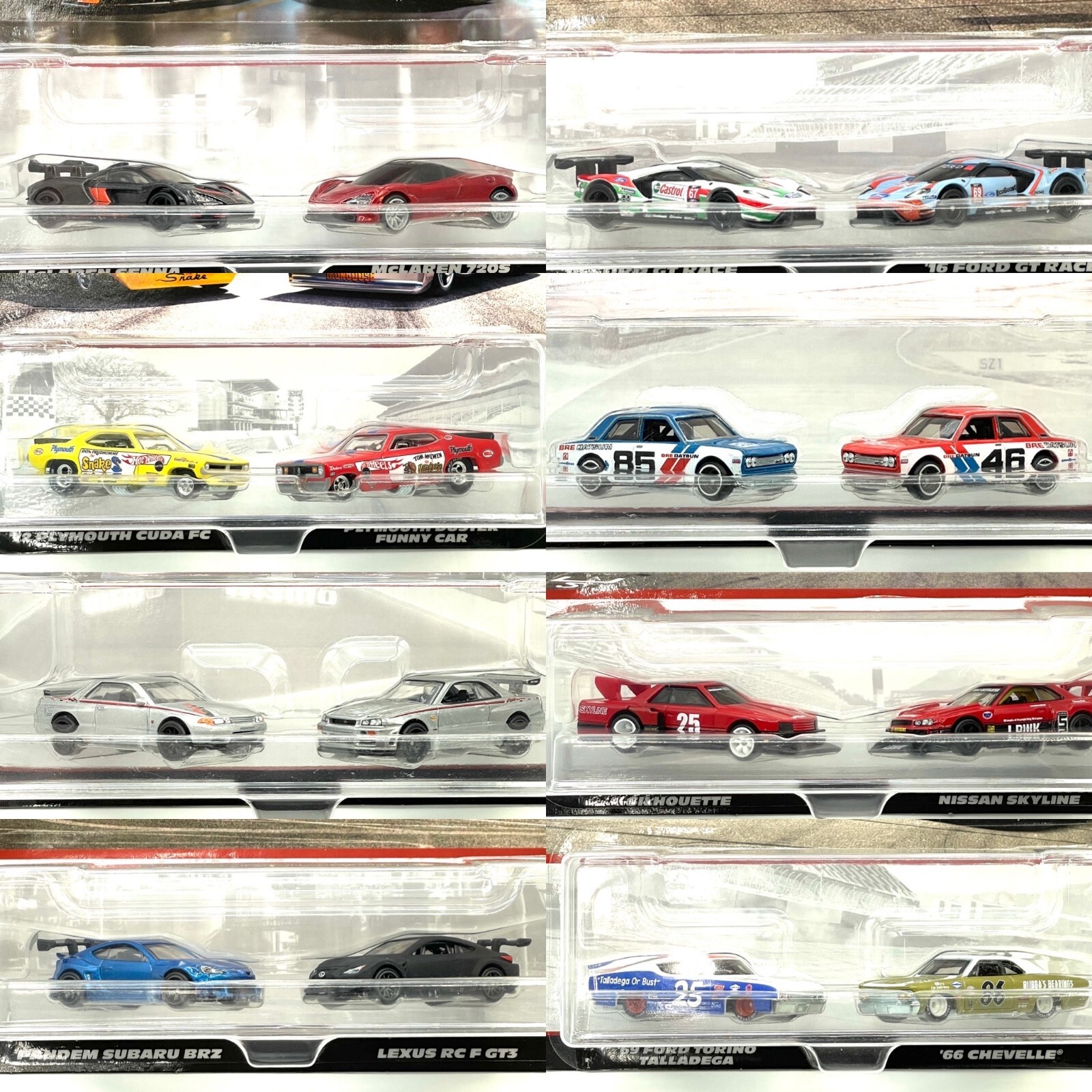 Hot Wheels Target Exclusive Premium Car Culture 2 Packs – MANY STYLES