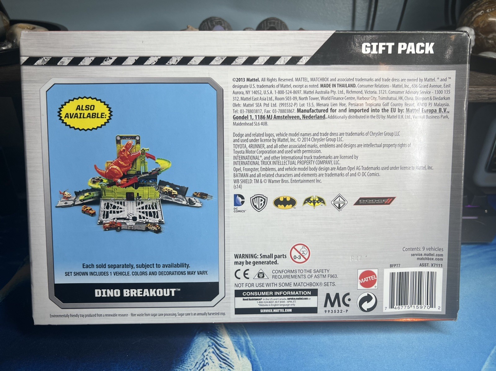 Matchbox On A Mission 9-Pack Gift Pack – Batman Exclusive Vehicle – BFP77