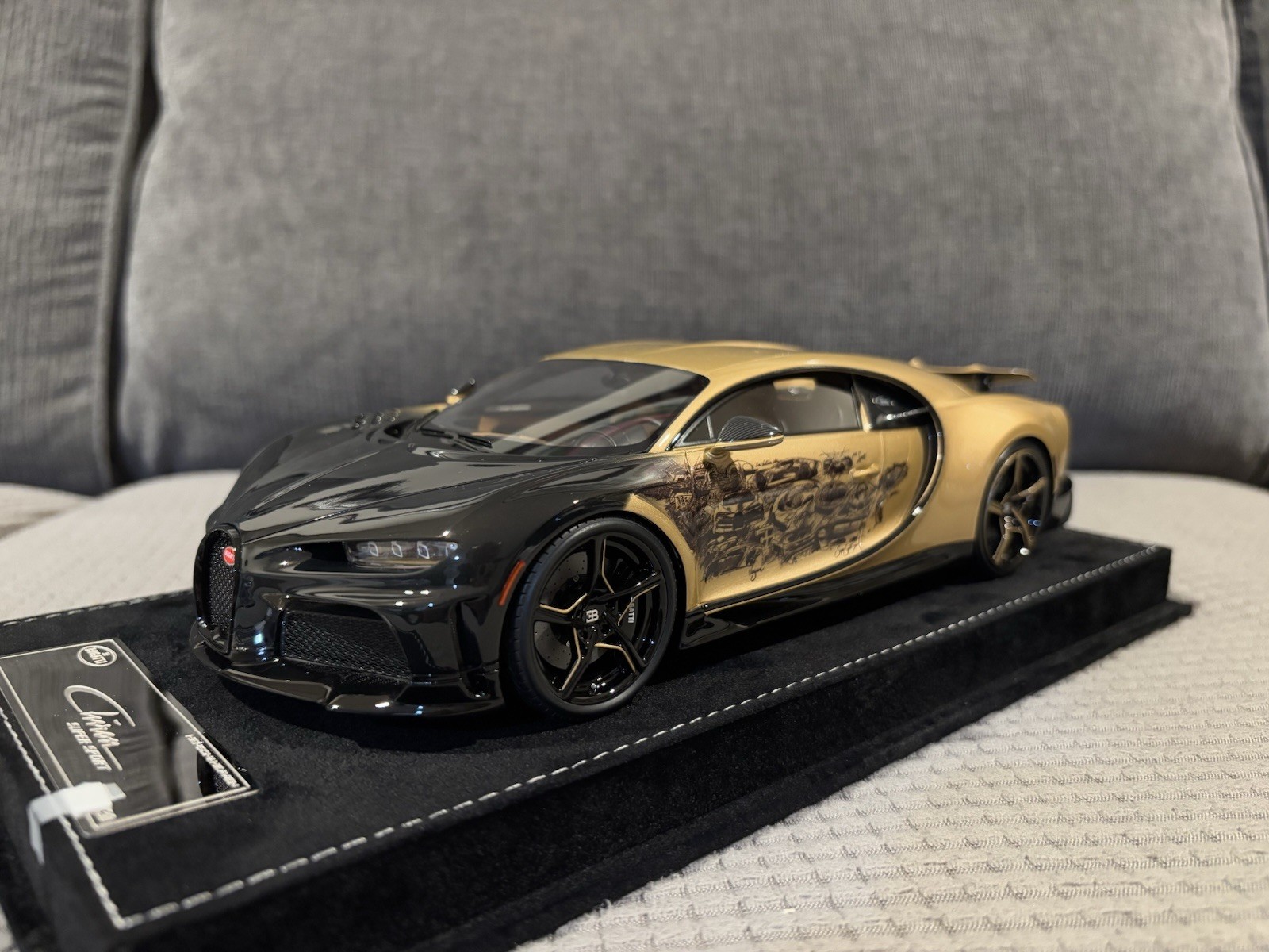 1/18 HH Henson & Heaven Bugatti Chiron Super Sport Golden Era Limited 30 Rare