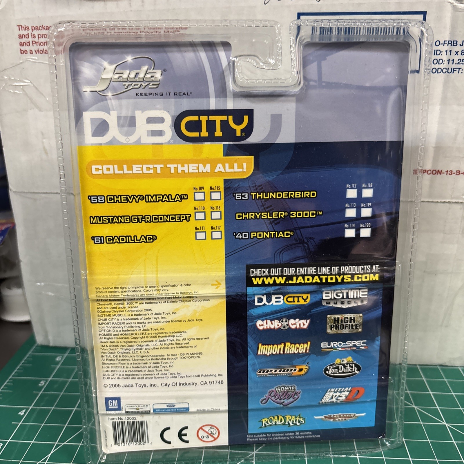 Jada 63 1963 Ford Thunderbird T-Bird Dub City Old Skool Rick Dore Car Red/Champa