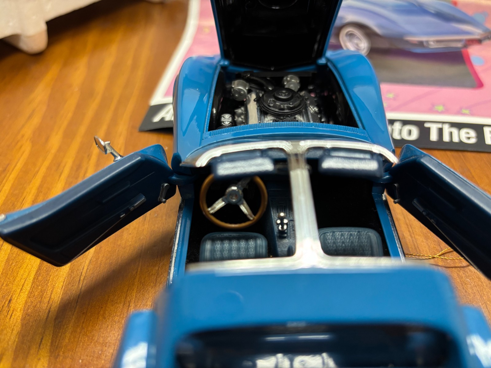 1/24 Franklin Mint 1968 Chevrolet Corvette Stingray “Blue” L88 EXCELLENT COND.