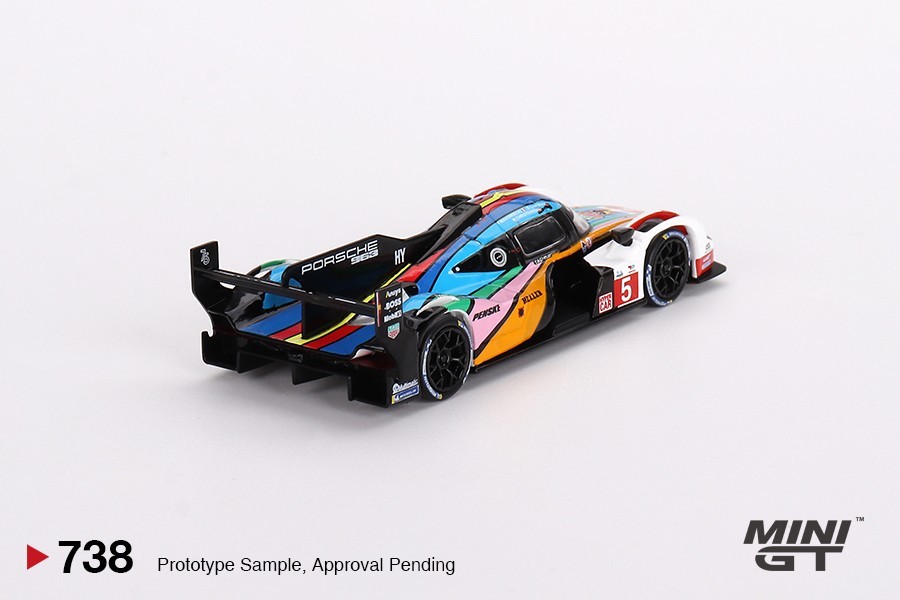 Mini GT 1:64 Porsche 963 Porsche Penske Motorsport 2023 24 Hrs of Le Mans 3 Cars