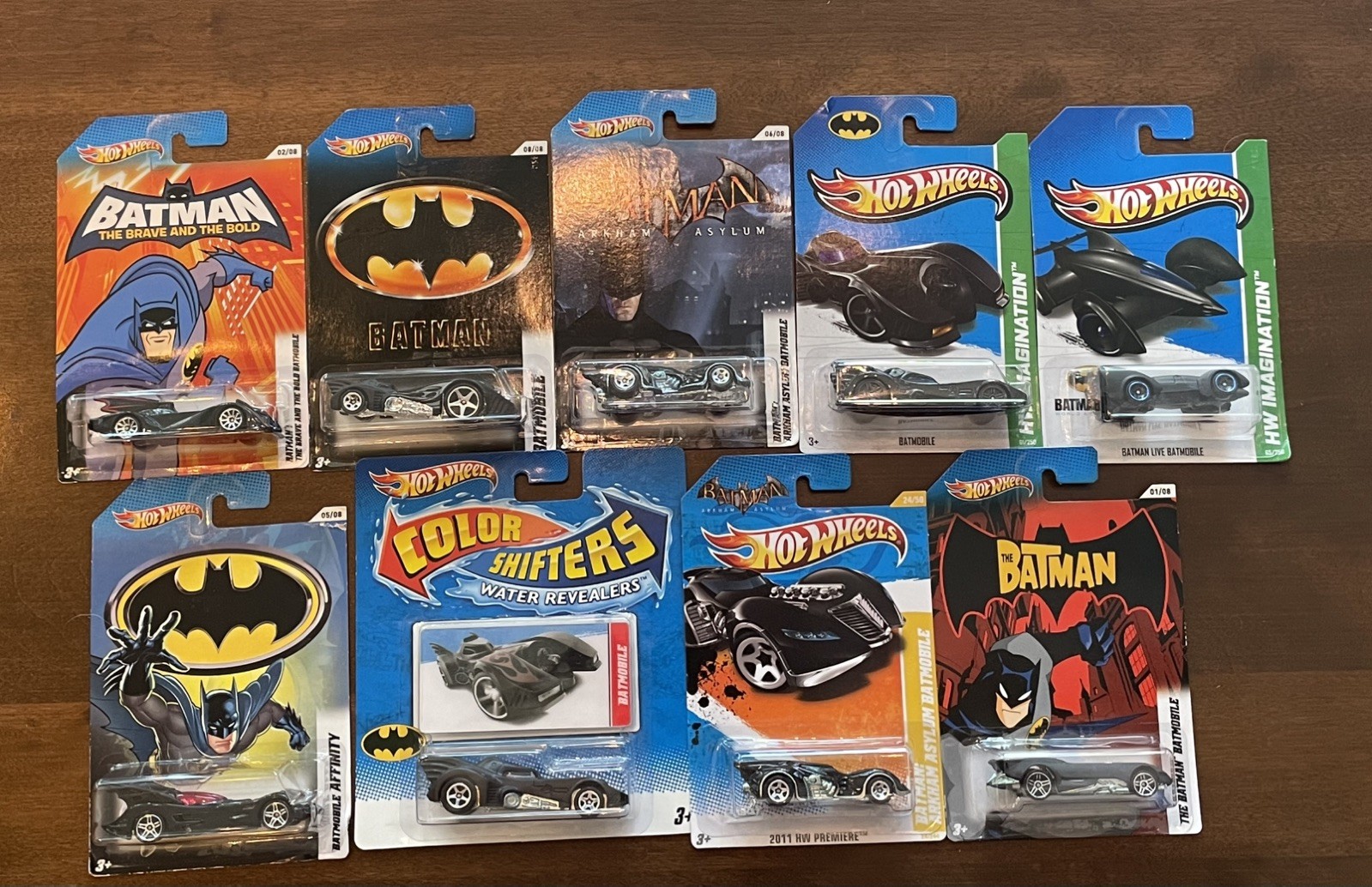 1989, 2007-12 Batman Hot Wheels Multi-Era Limited Collection, Chase, First Ed