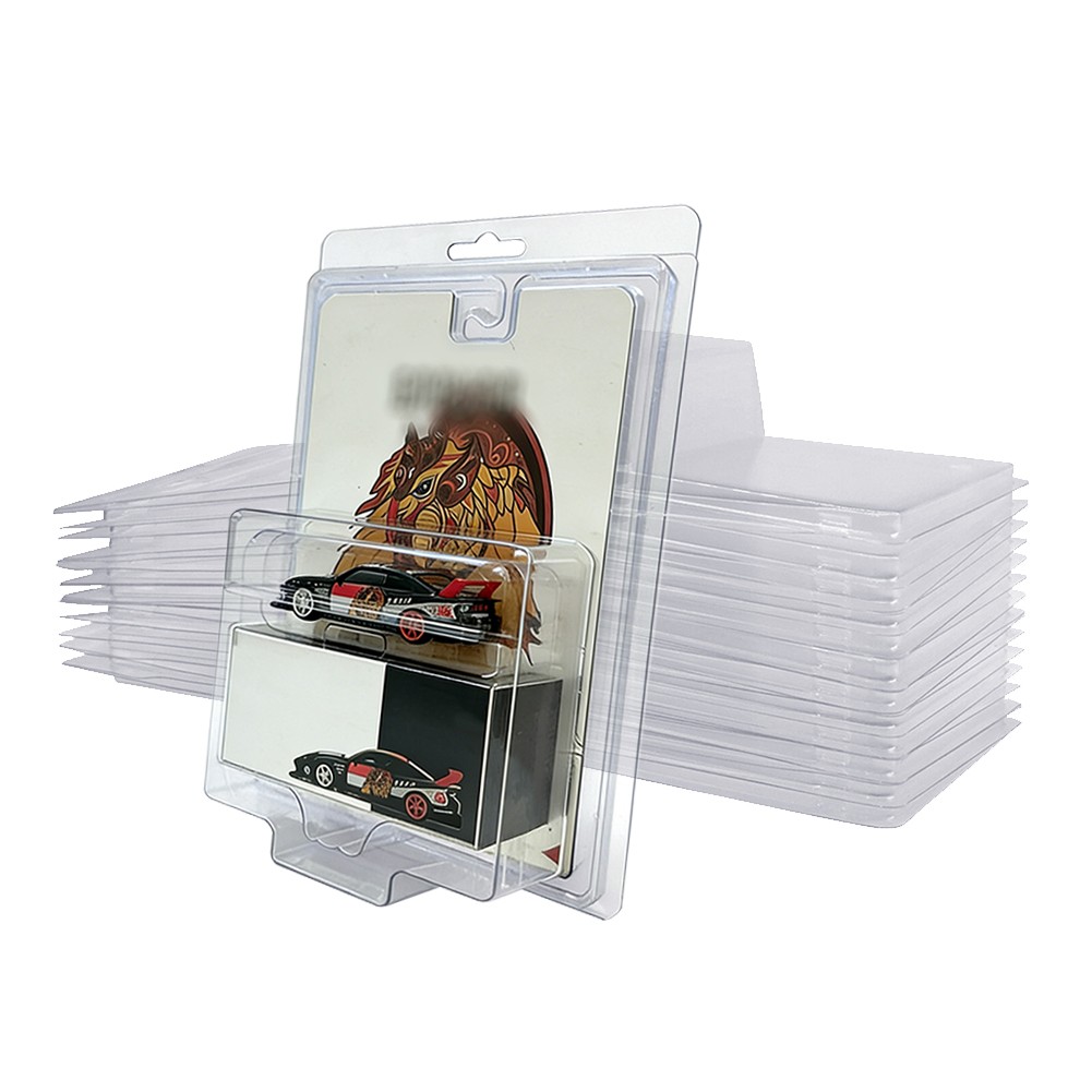 20-100PCS Display Case Clamshell Protector For 1:64 MINI GT Mijo Diecast Car