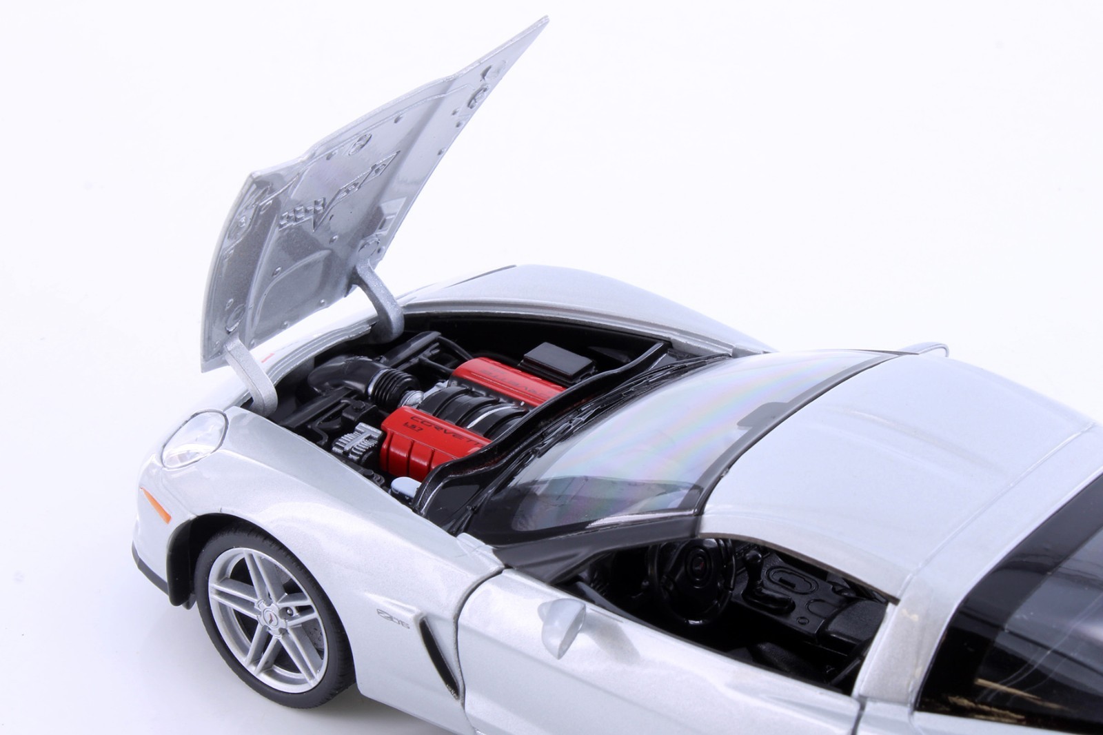 2007 CHEVY CORVETTE HARD TOP WELLY 22504/4D 1/24 DIECAST CAR