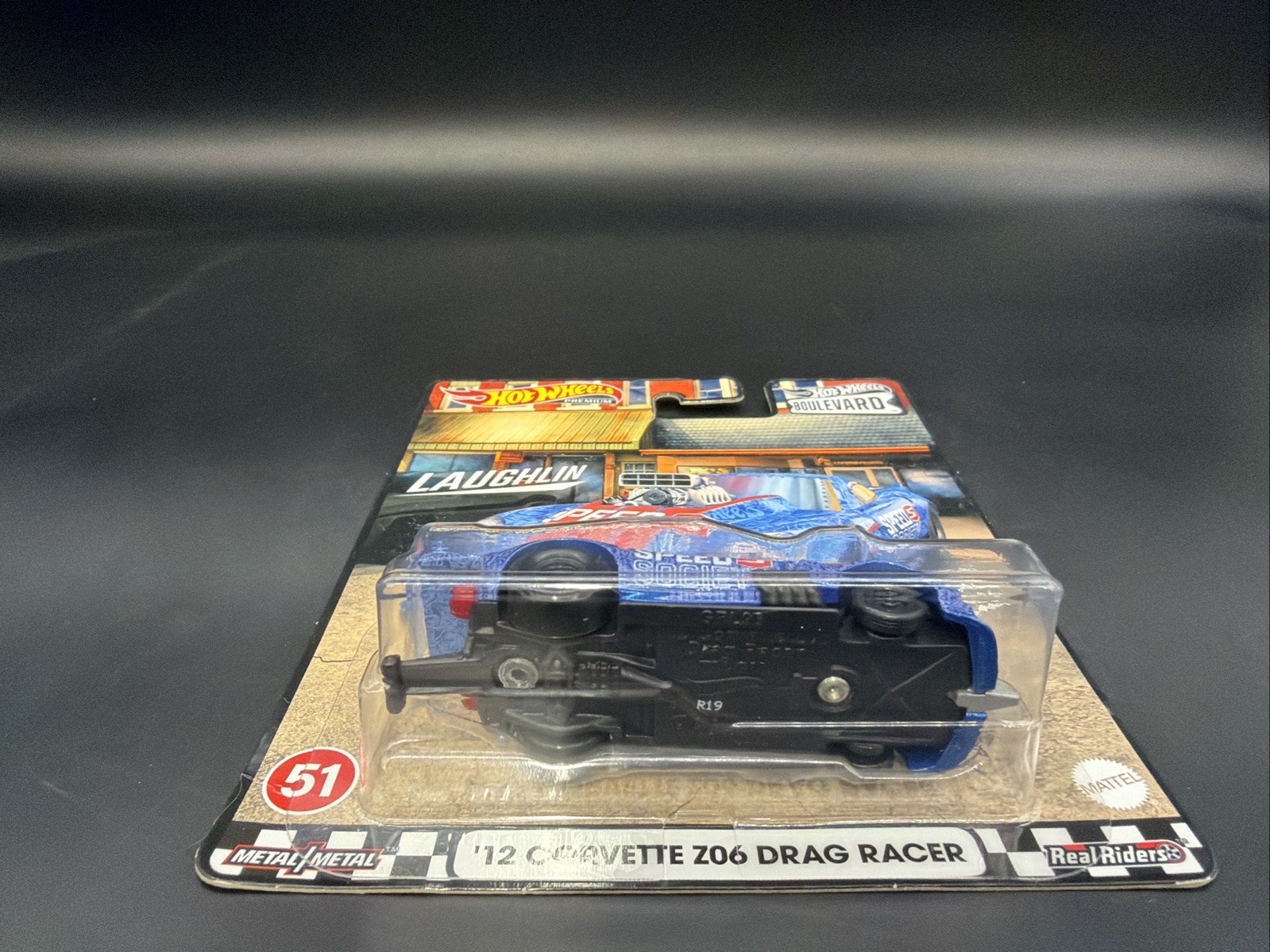 Hot Wheels Premium Boulevard ‘12 Corvette Z06 Drag Racer (AQ79)