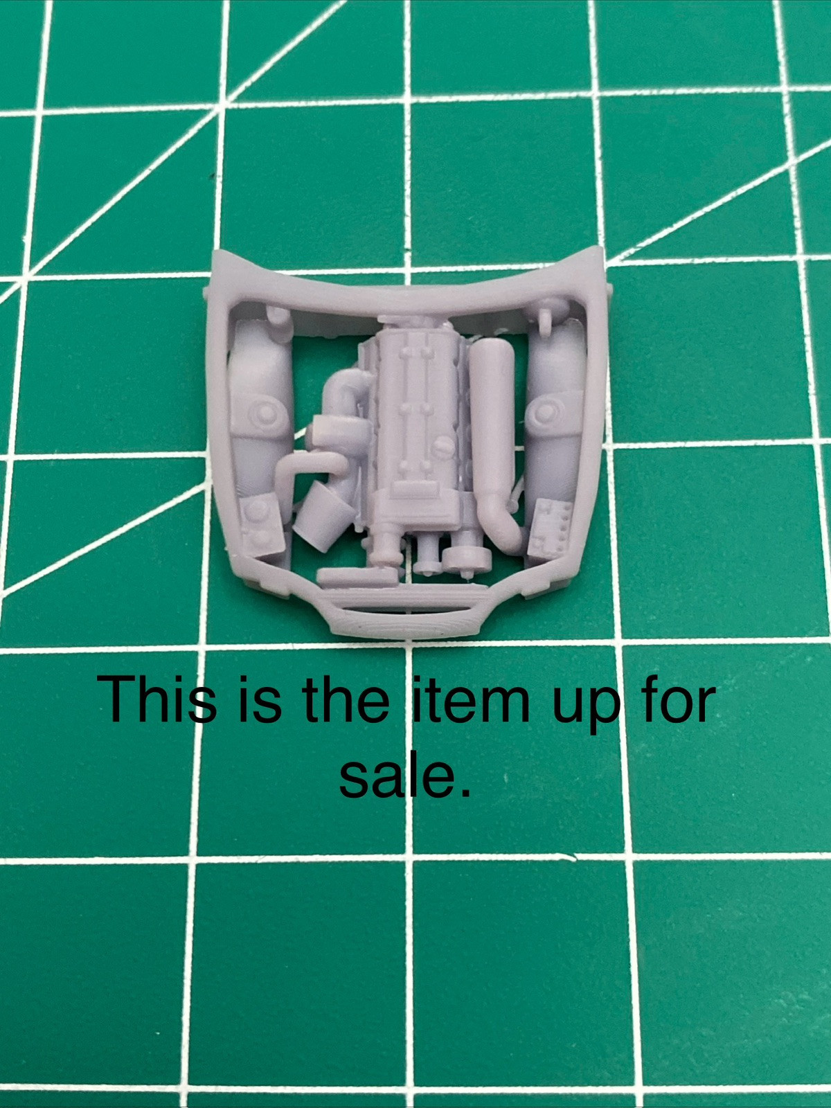 1/64 Scale Engine Compartment For Hotwheels Toyota Supra Mk4 Diecast Customs