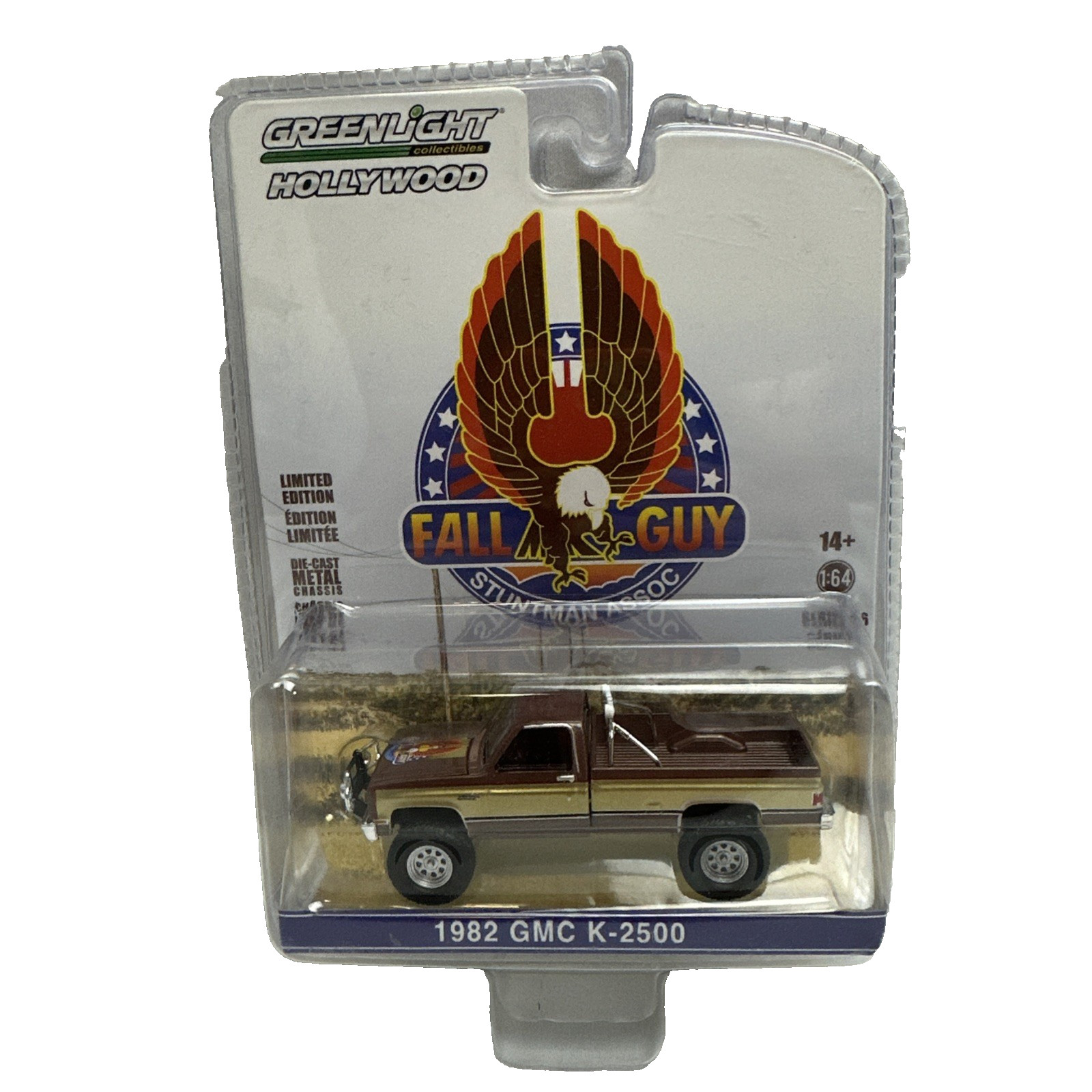 Greenlight Fall Guy 1982 GMC K-2500 4×4 Truck 1:64 44860F Hollywood Series NEW