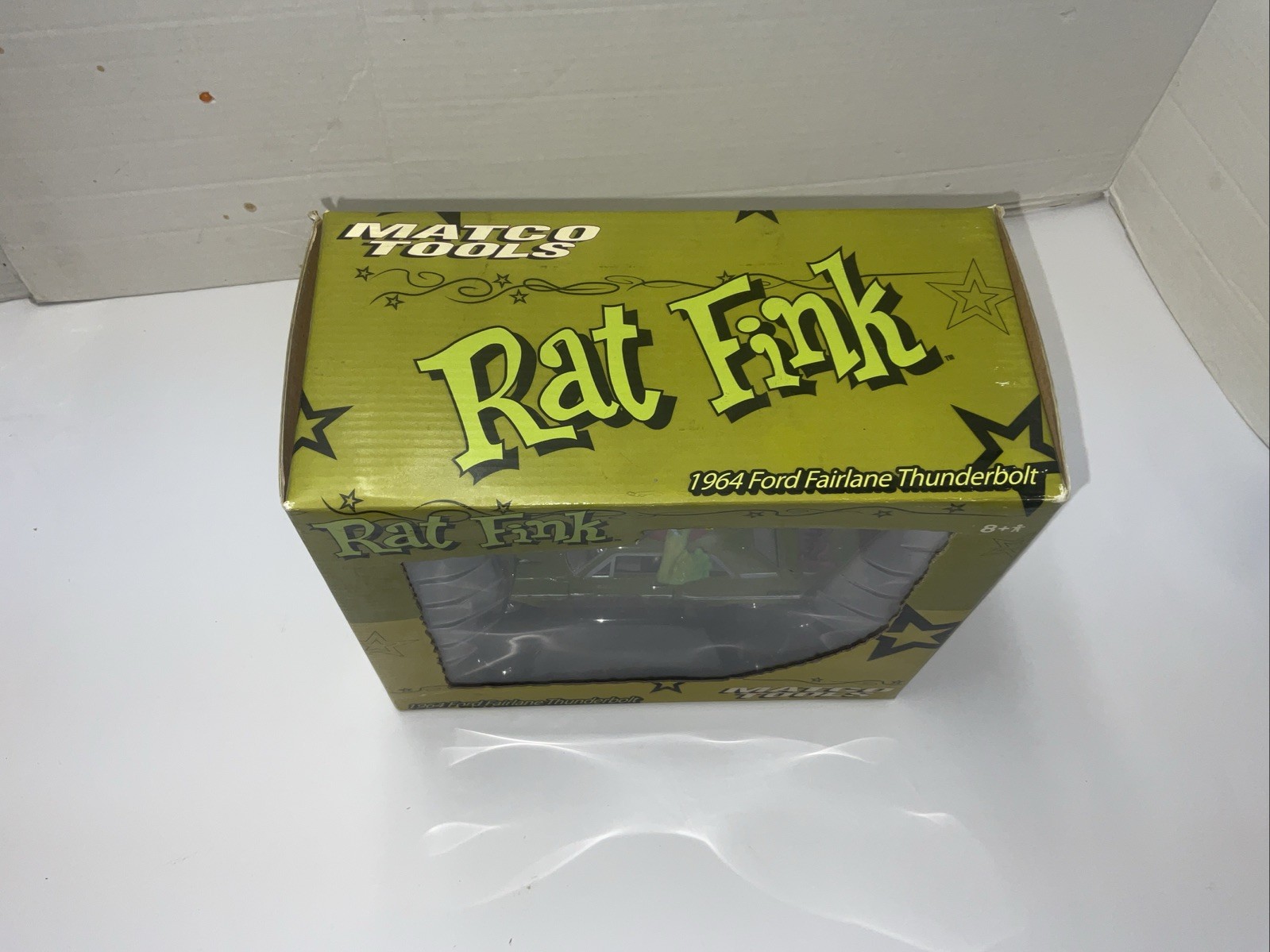 Marco Tools Rat Fink 1964 Ford Fairlane Thunderbolt Hot Rod Car Ed Roth.