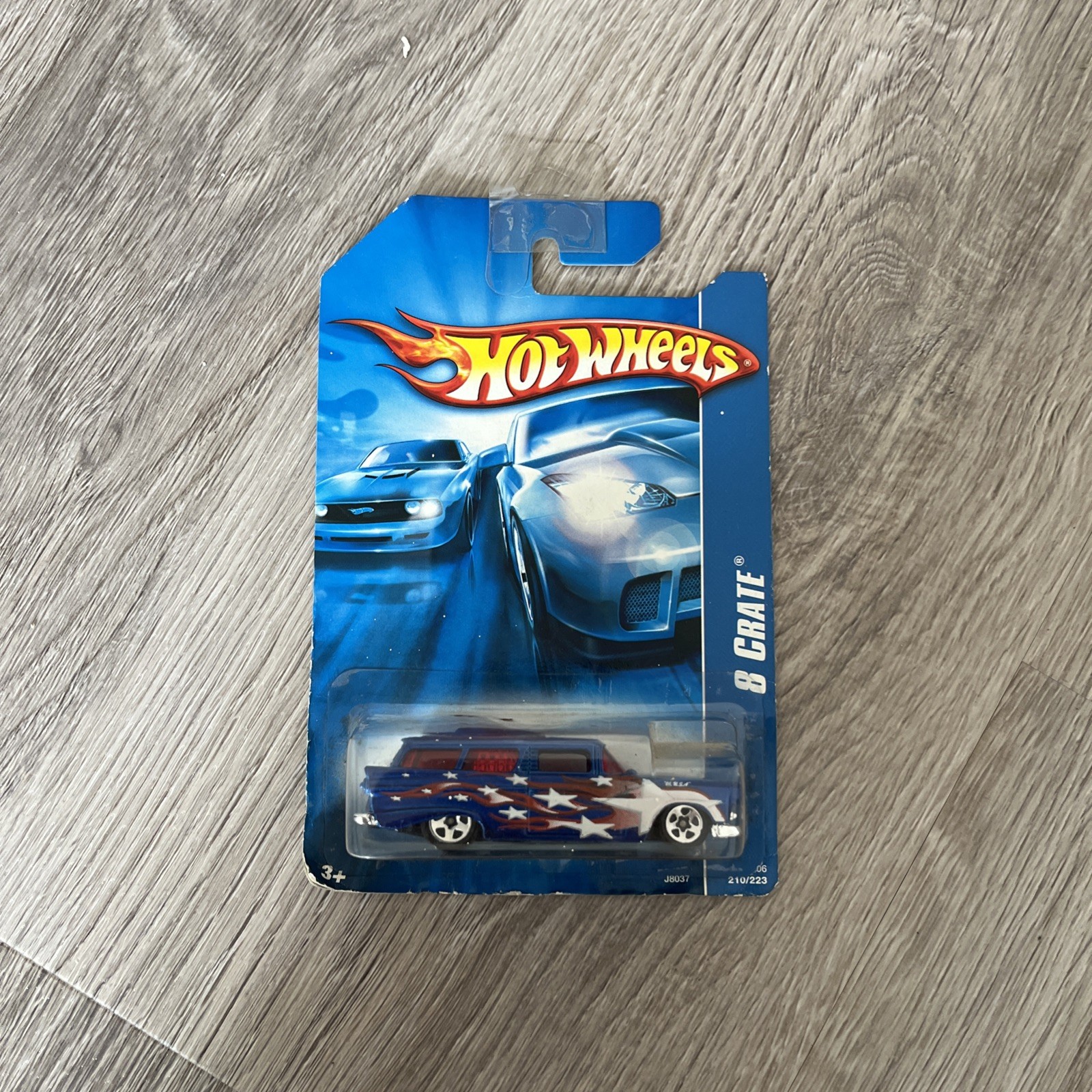 HOT WHEELS (2006) 8 CRATE – SHORT CARD – RARE!! MOC!!!