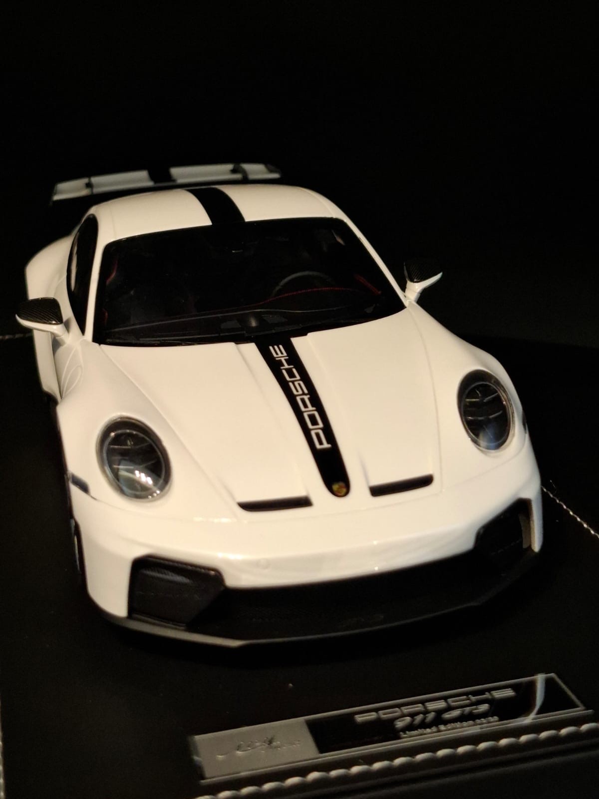 Porsche 911 GT3 (White/ black) [IVY Model] 1:18 scale#02/20