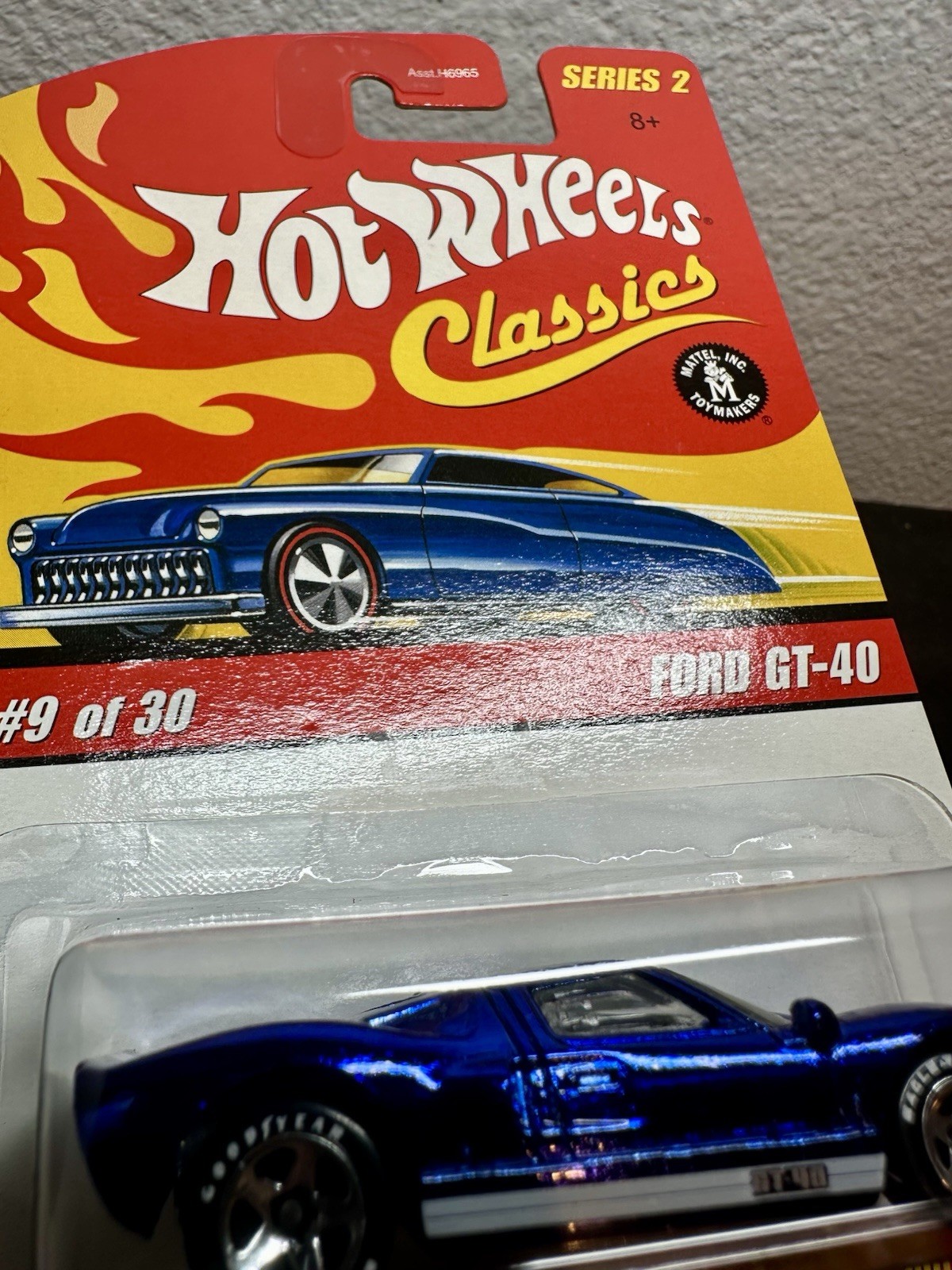 Hot Wheels Classics Series 2 Ford GT-40 Dark Blue