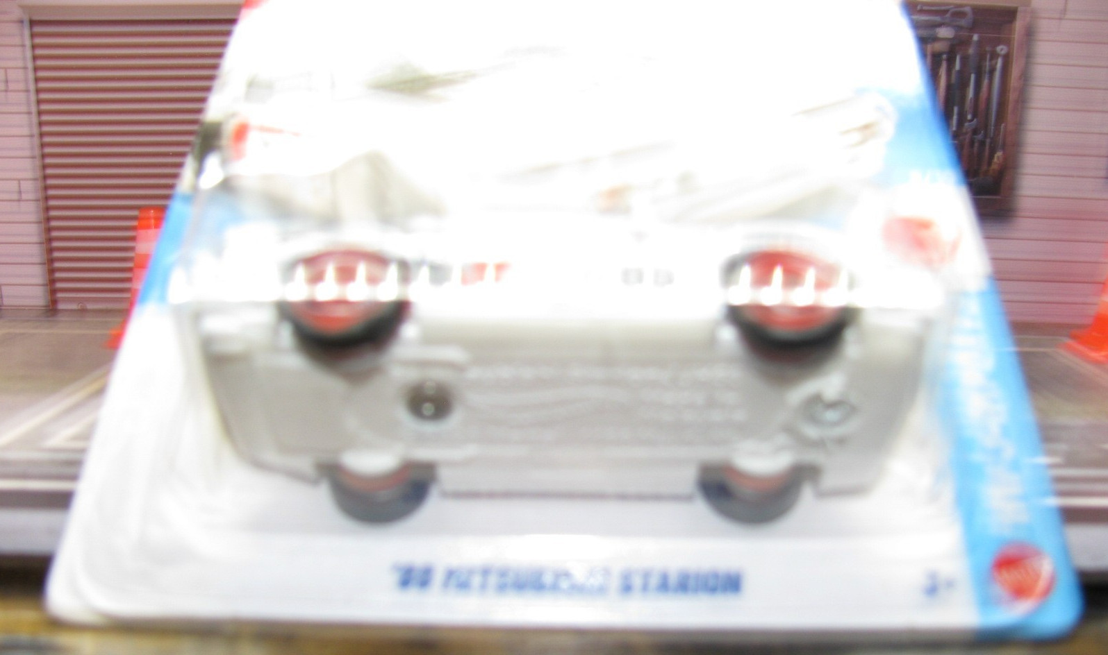 2026 Hot Wheels White ’88 Mitsubishi Starion New Model, w/Real Riders Wheel Swap