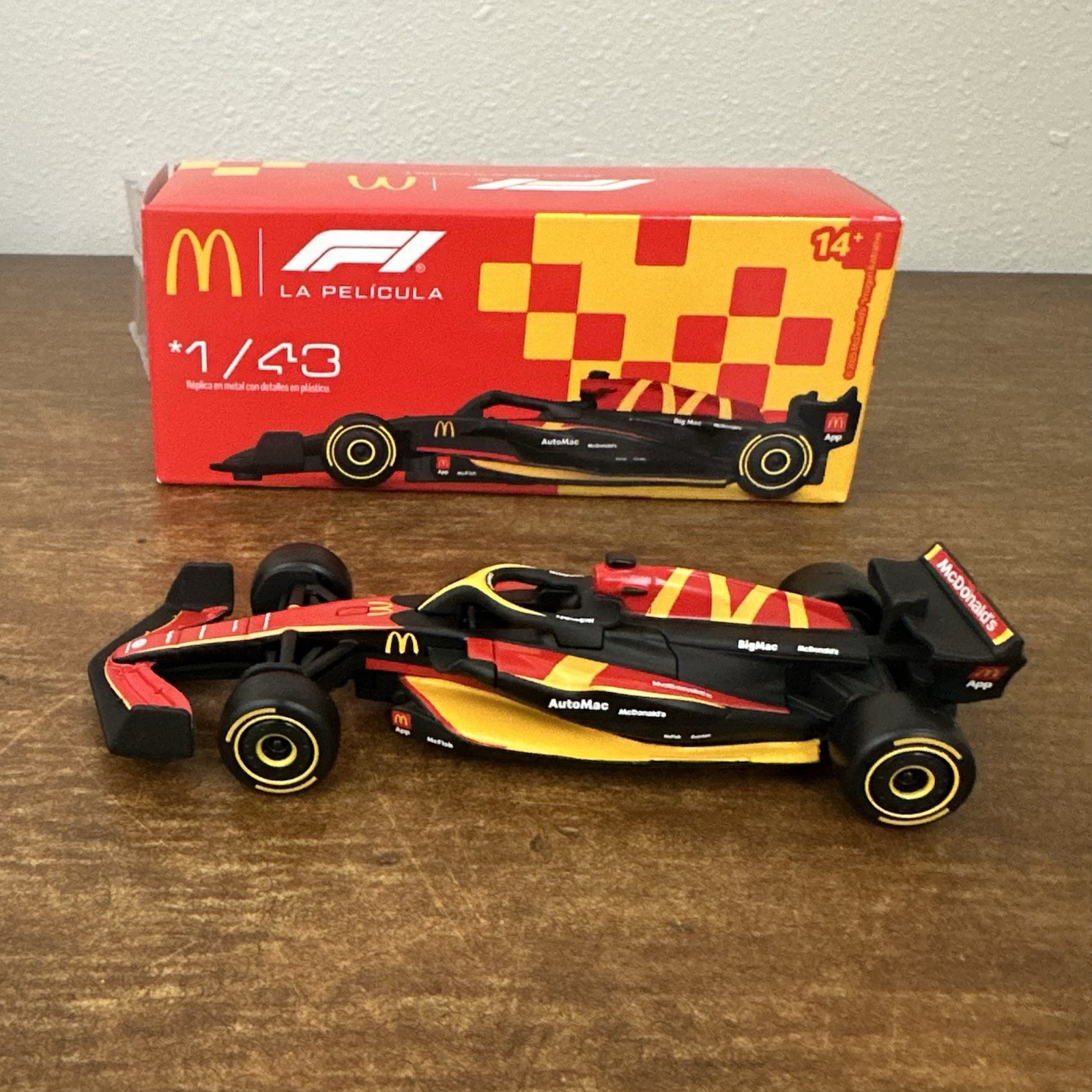 2025 F1 McDonald’s Set: F1 Formula 1 McDonald’s New in Box Scale 1:43