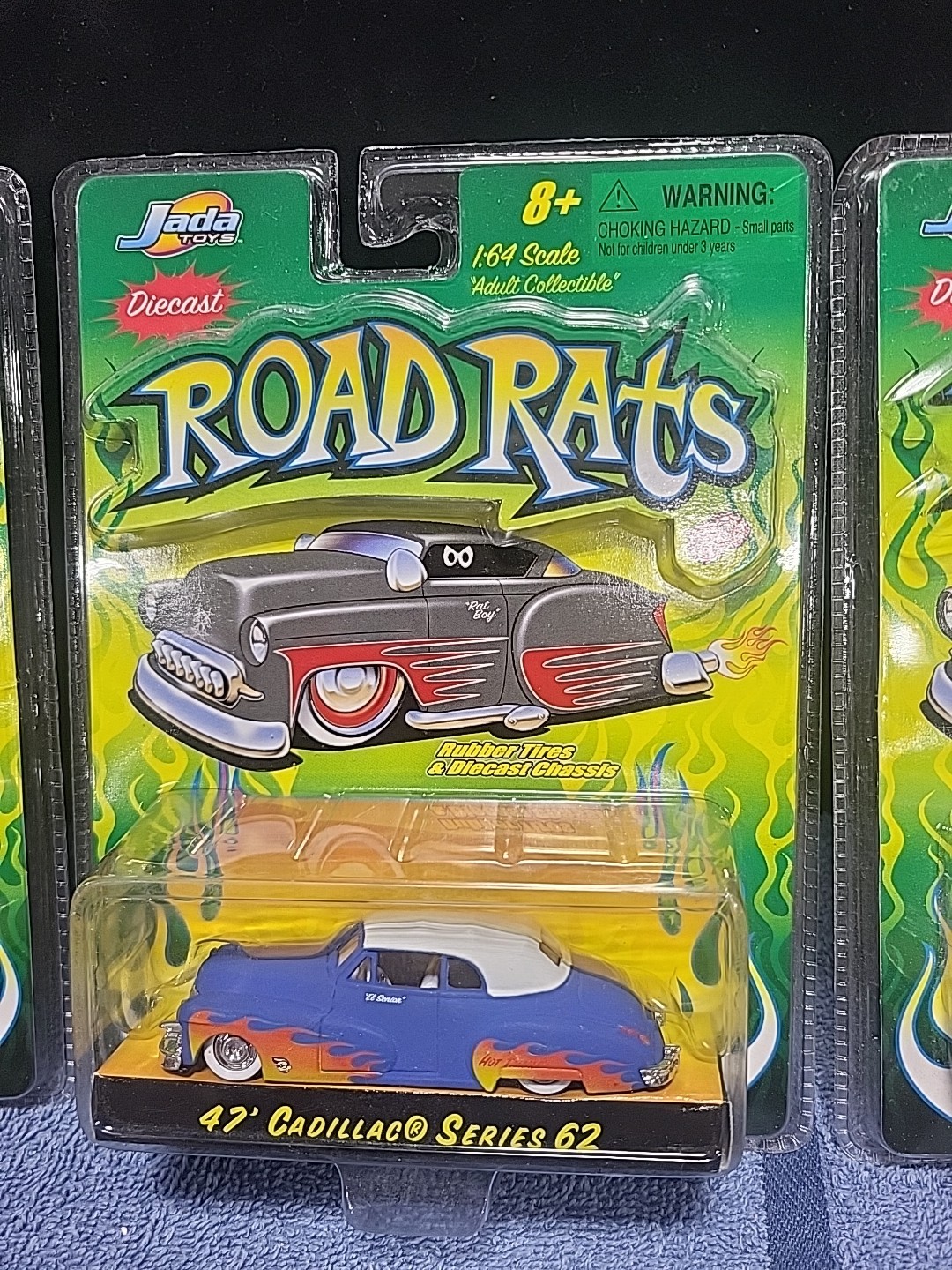 3 Jada Road Rats ’47 Series 62 Cadillacs & ’53 Chevy Bel Air!