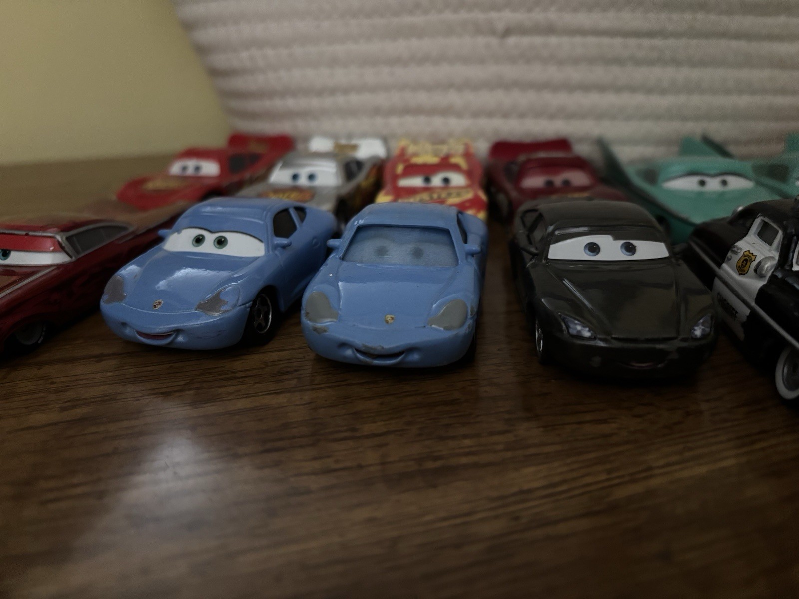 Lot of 12 Disney/Pixar Cars Movie Toy Vehicles Die-Cast and Plastic